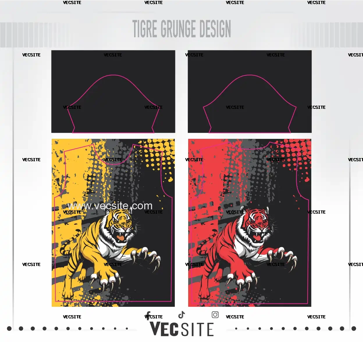 tigre grunge