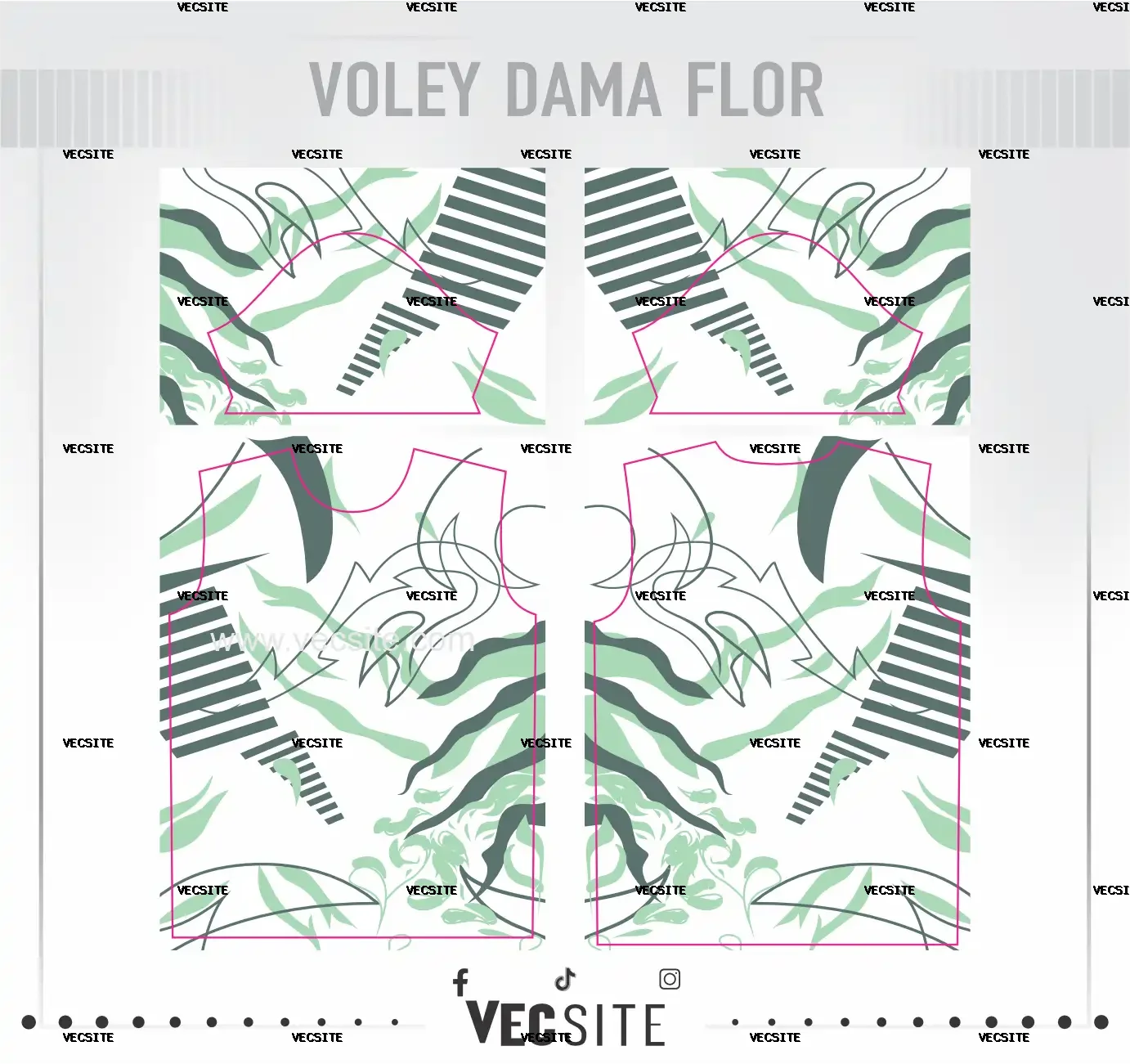 VOLEY DAMA FLORAL