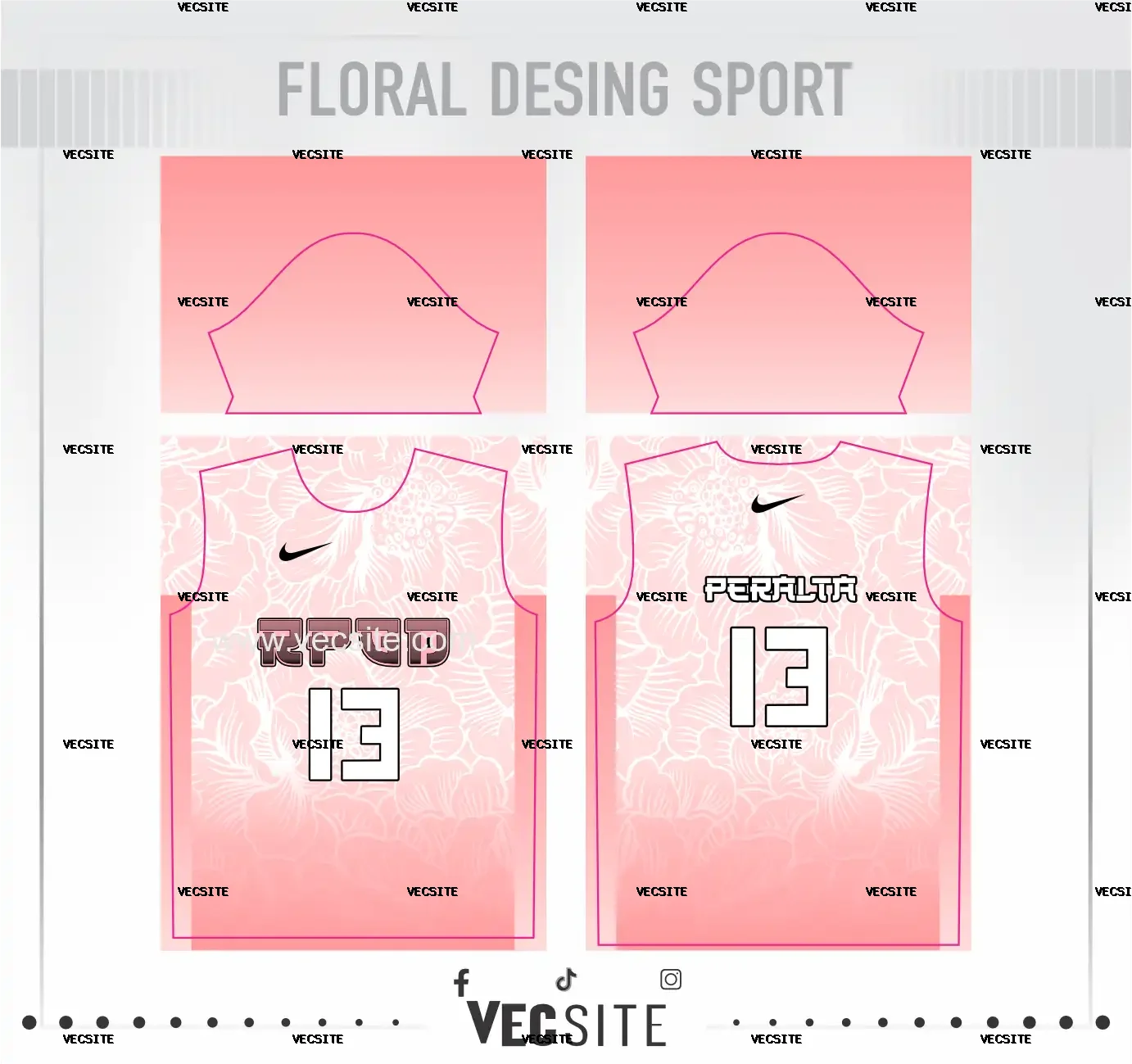floral desing sport