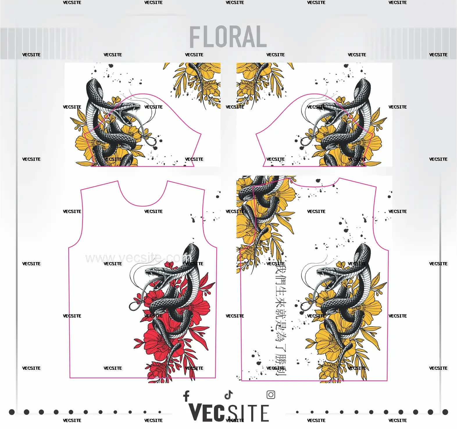 floral snake