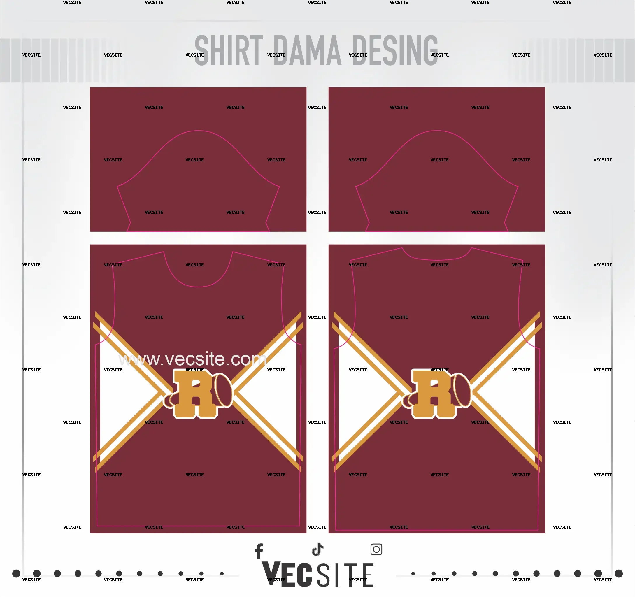 shirt dama desing