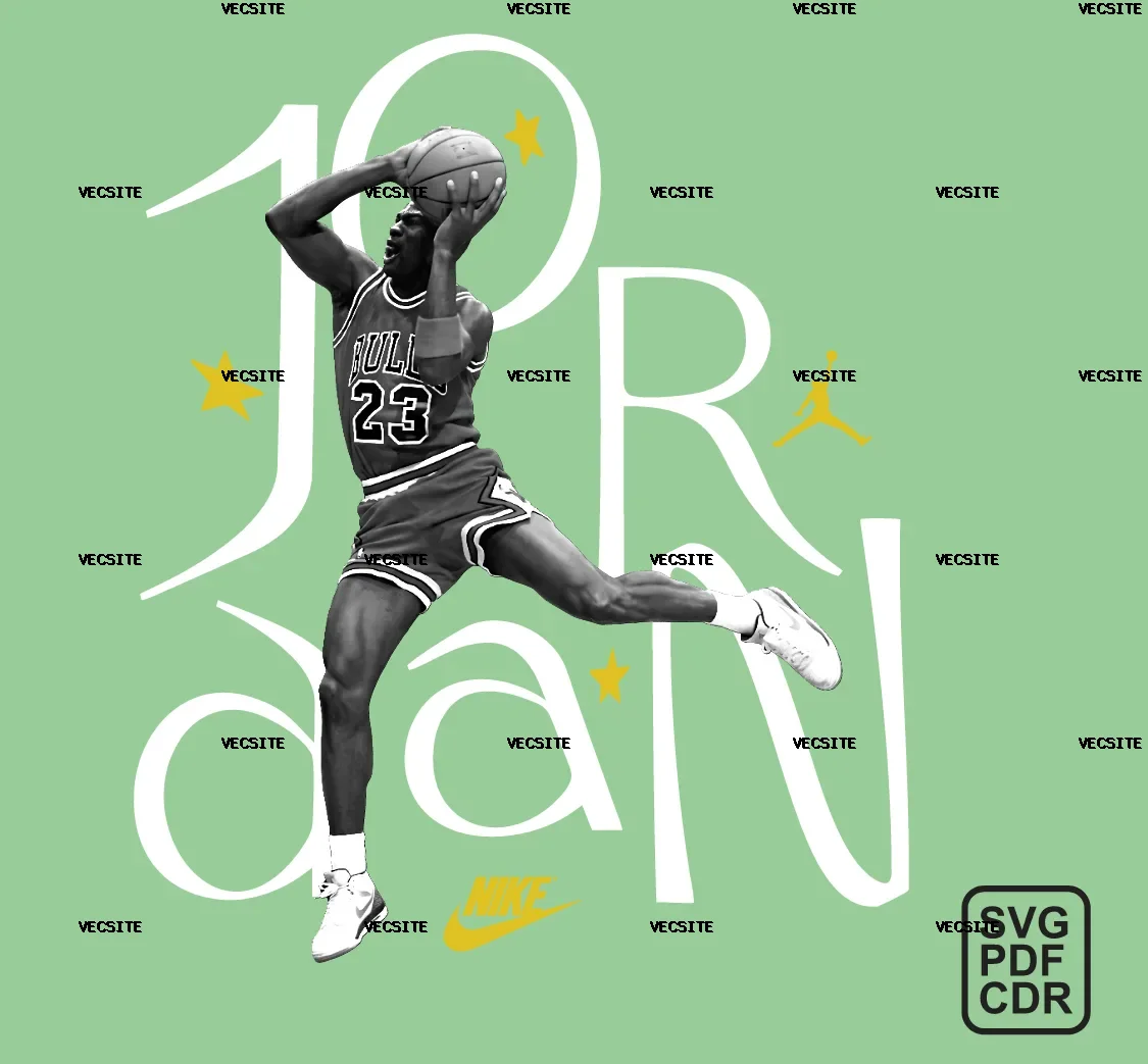 VECTORES EDITABLES AIR JORDAN