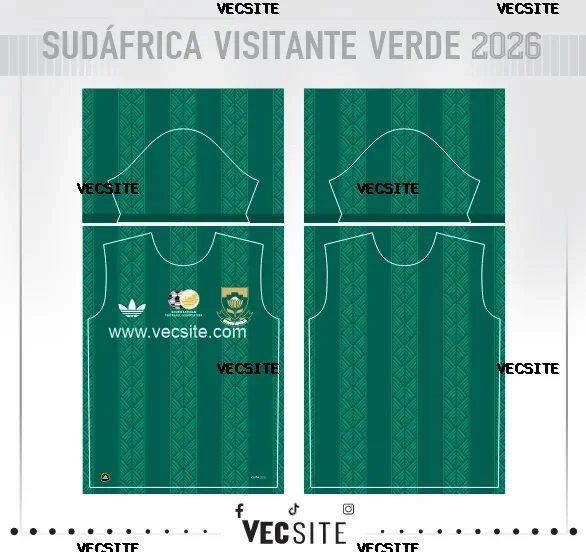 SUDÁFRICA VISITANTE VERDE 2026