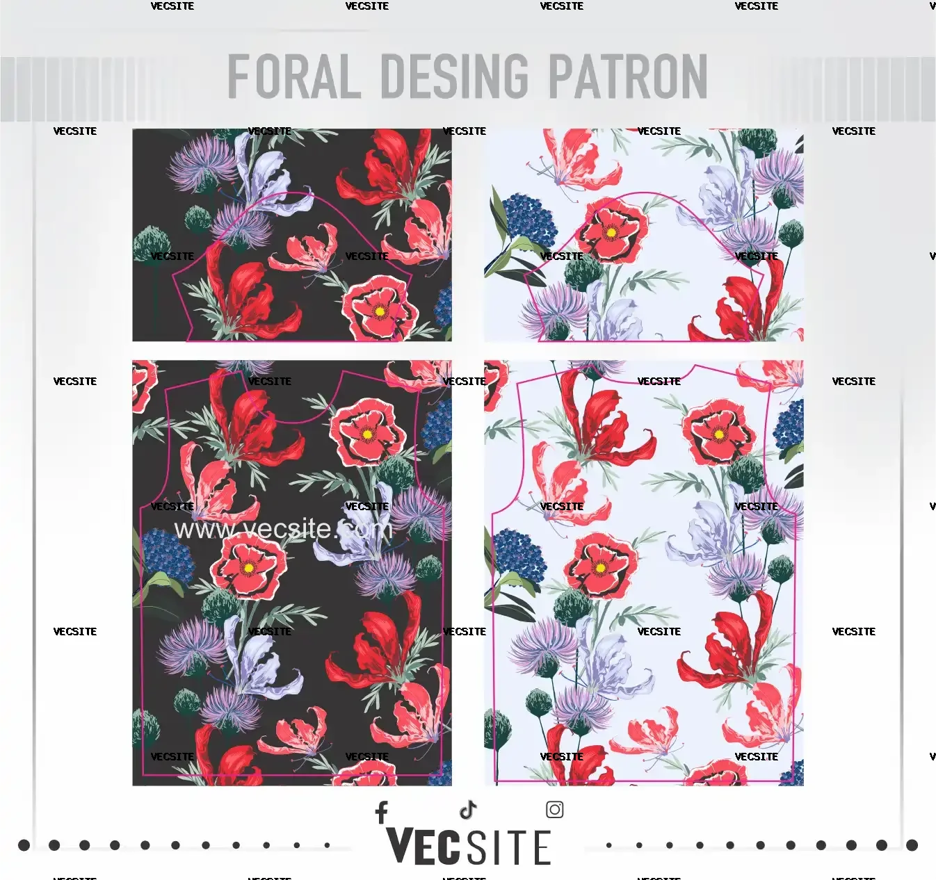textura floral