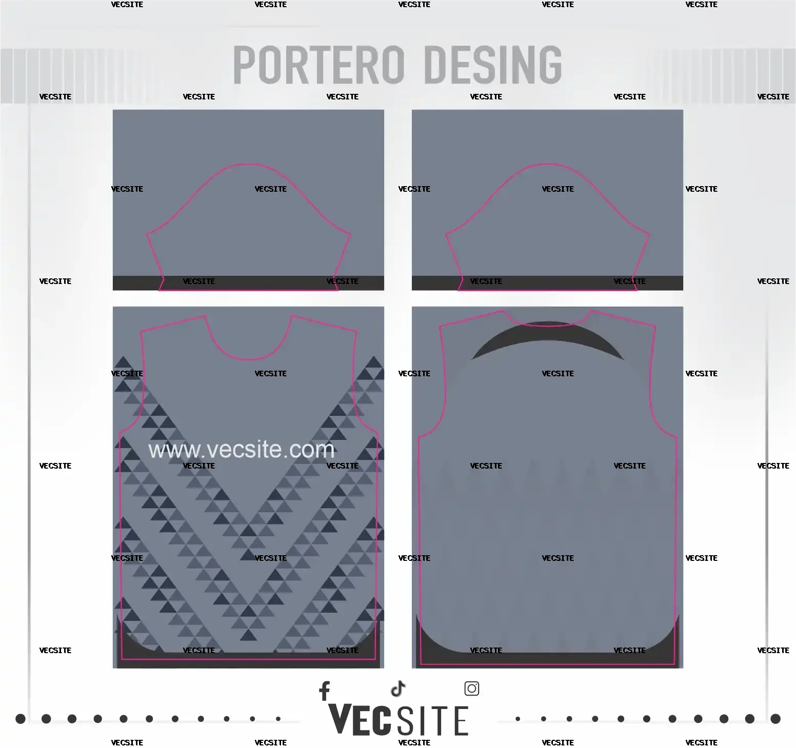 portero triangulos desing