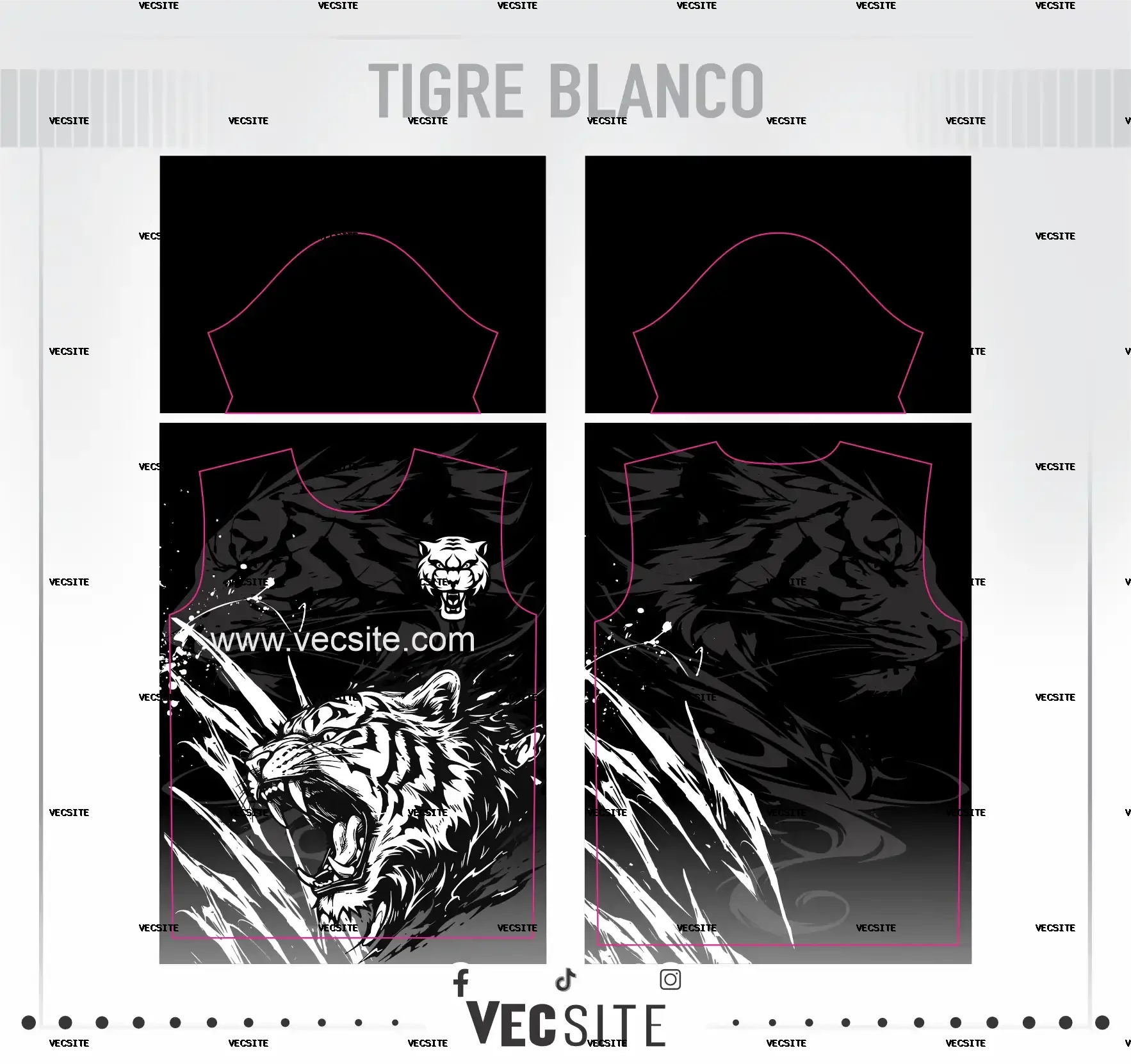 tigre blanco  desing sport