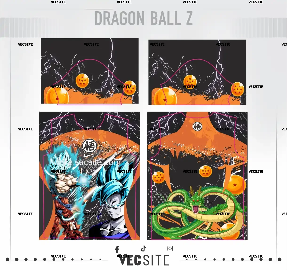 dragon ball desing,