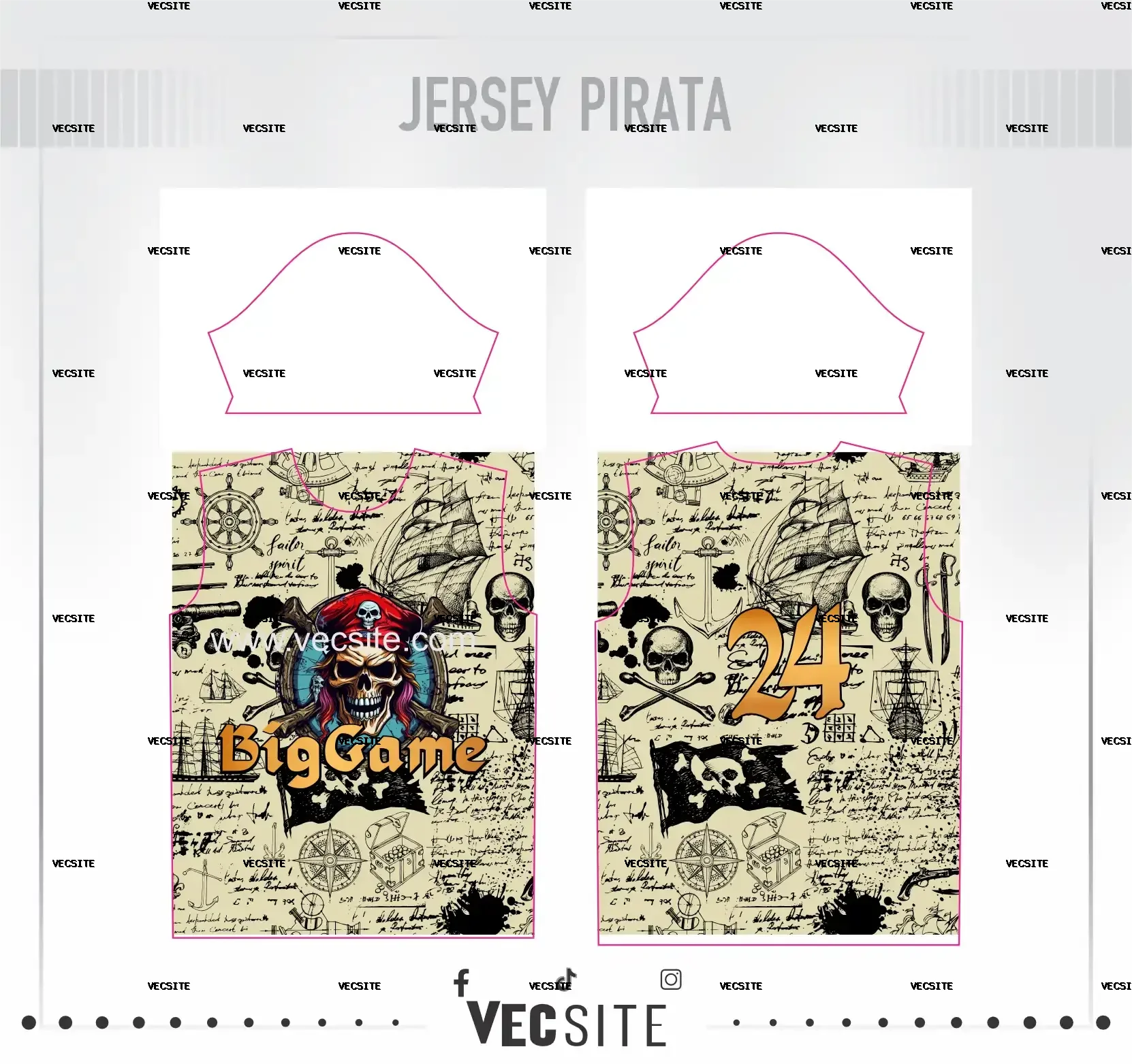 jersey pirata