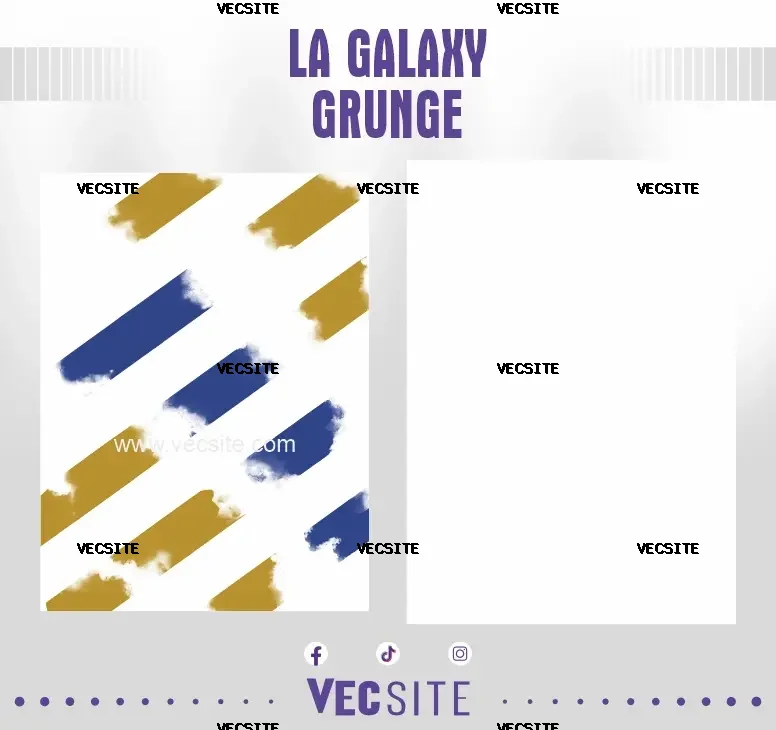 LA GALAXY GRUNGE,