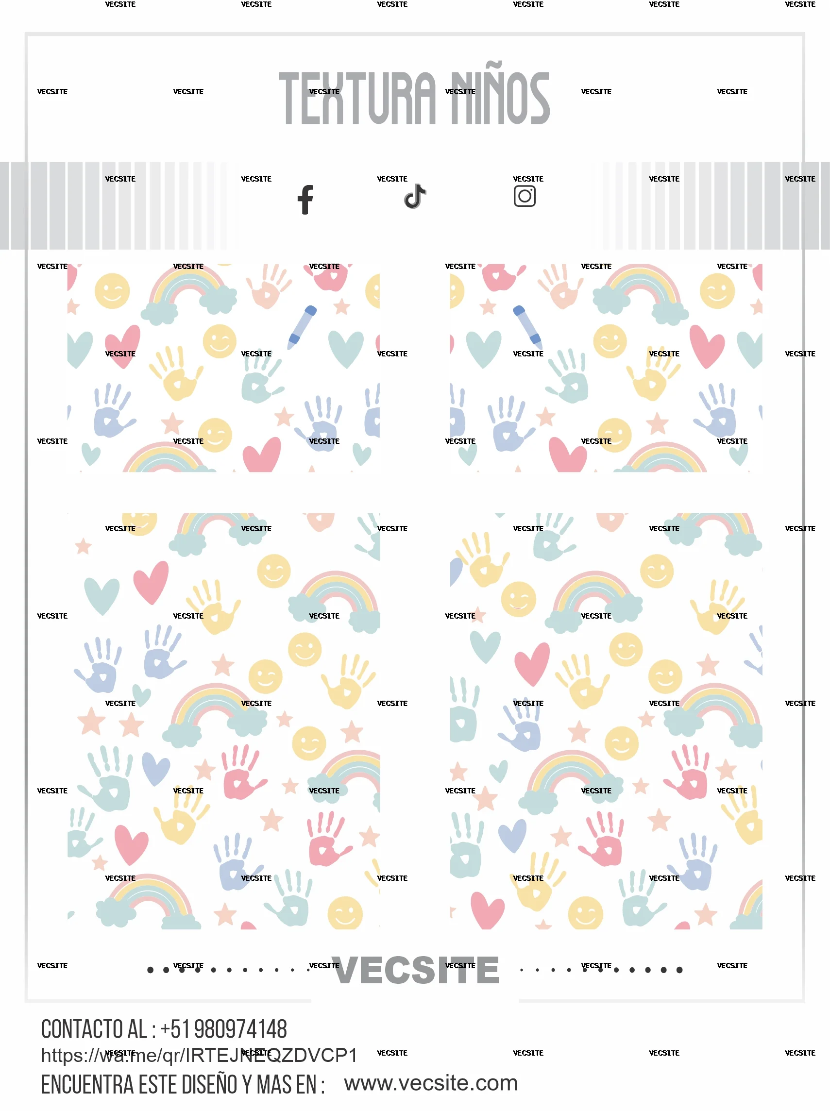 textura niños desing