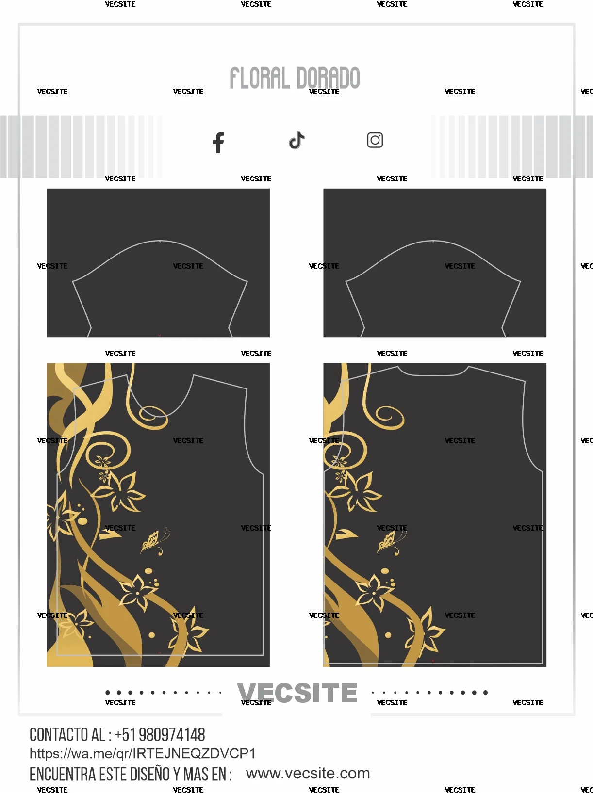 VOLEYBALL FLORAL DORADO