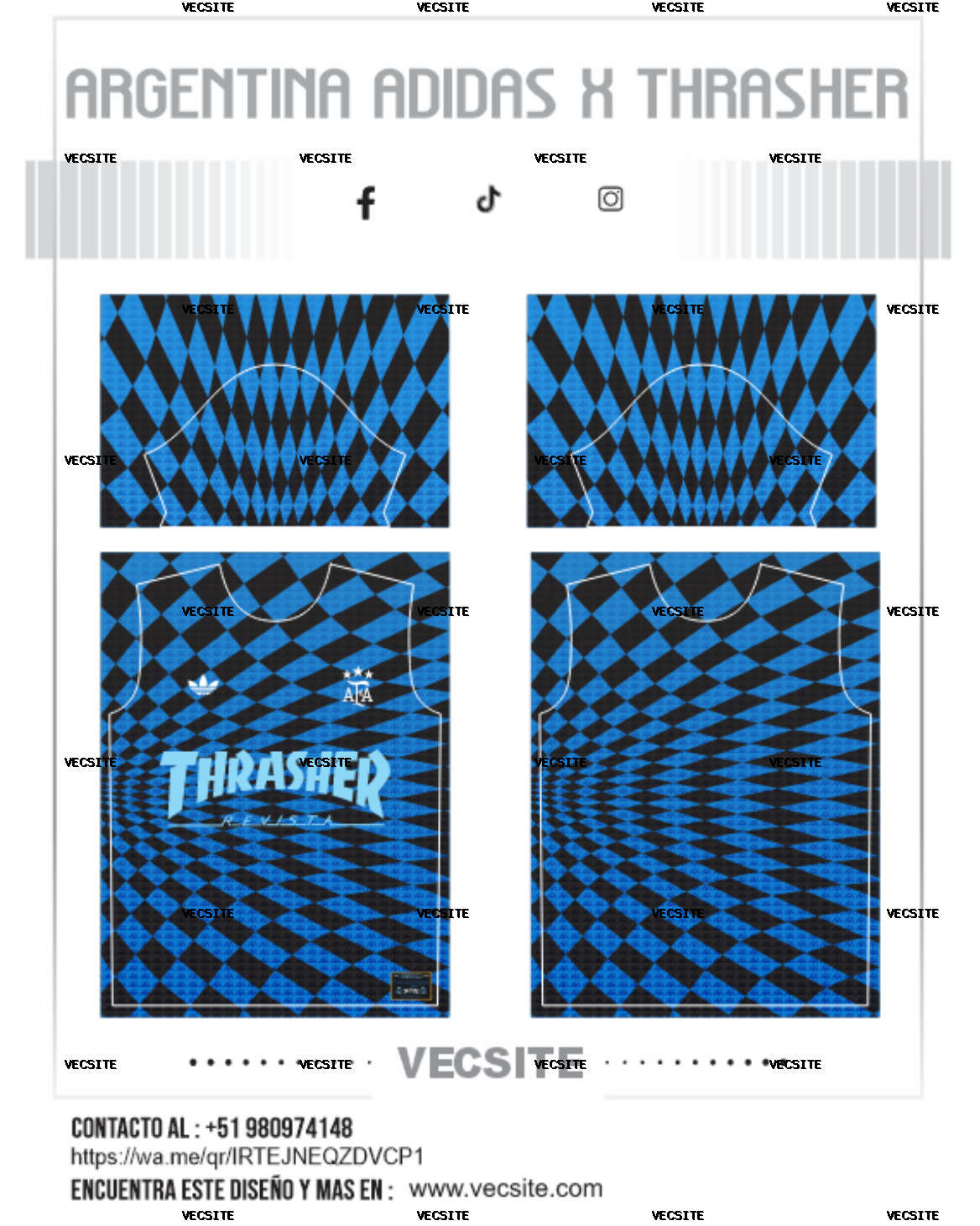 Argentina Adidas x Thrasher
