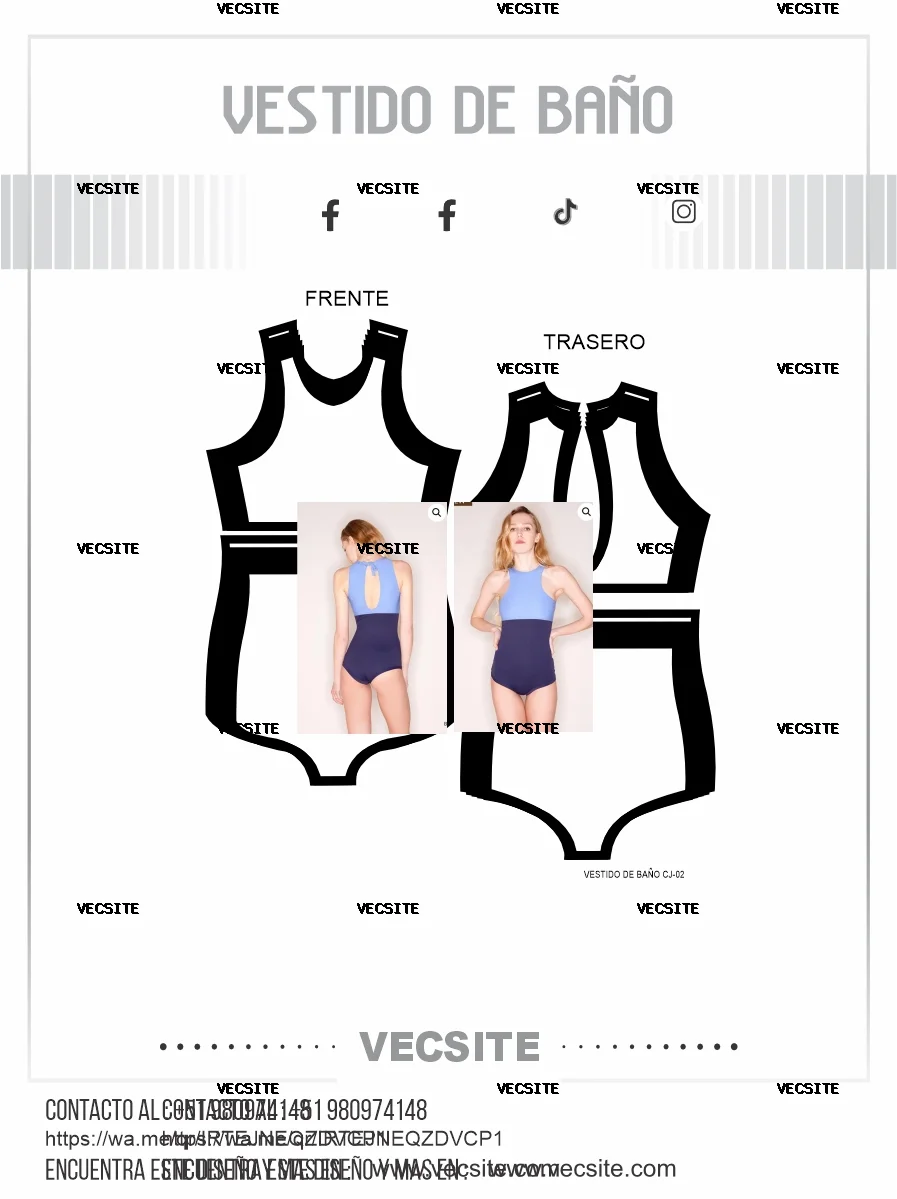 VESTIDO DE BAÑO