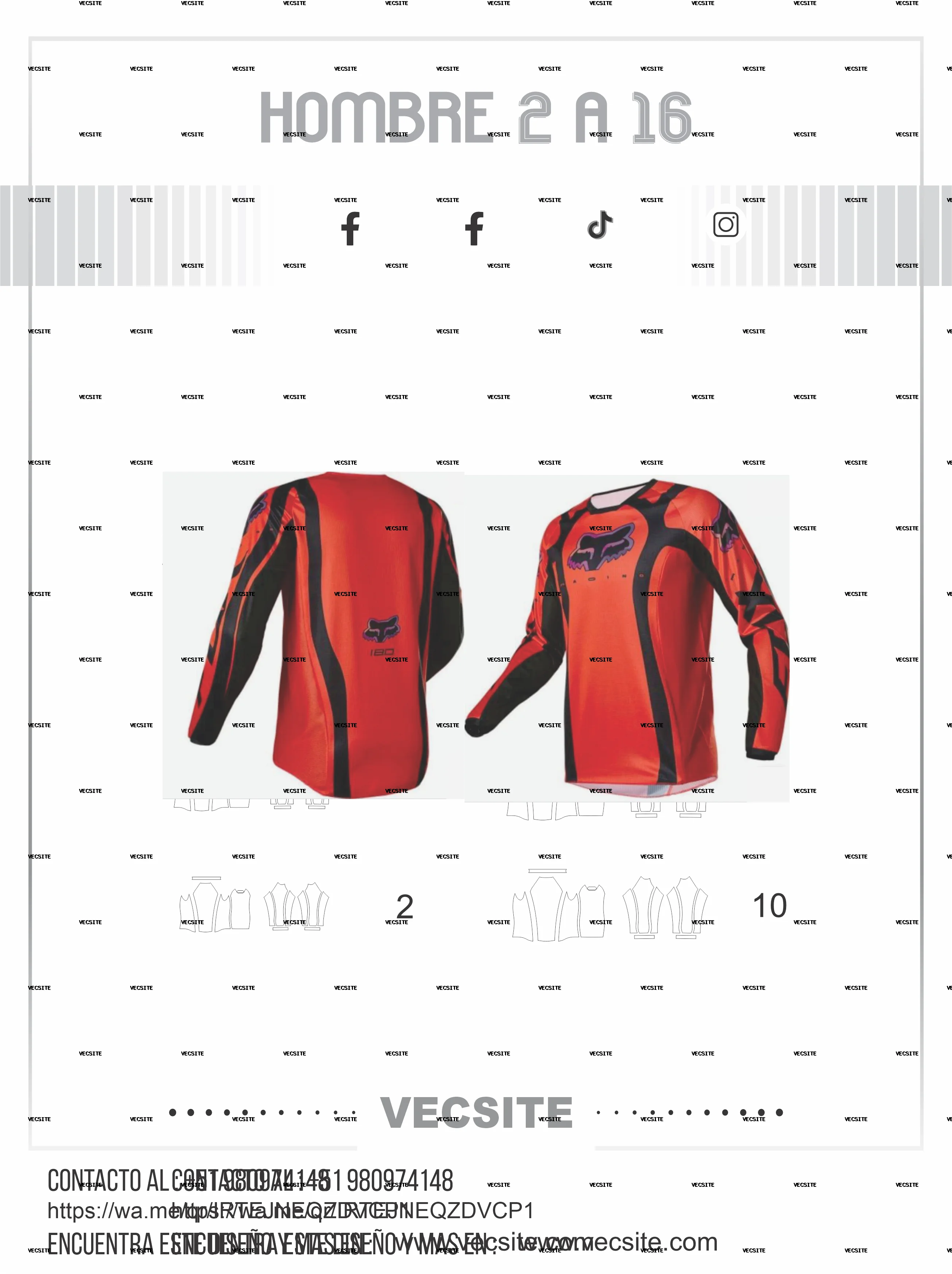 MOLDERIA MOTO FOX NIÑOS
