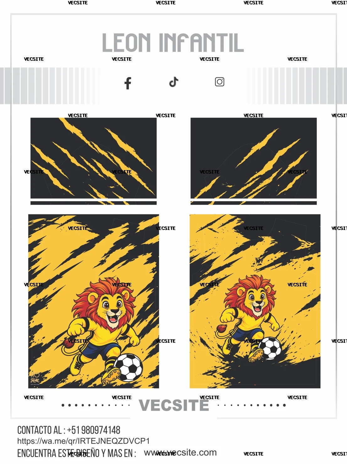 león infantil desing