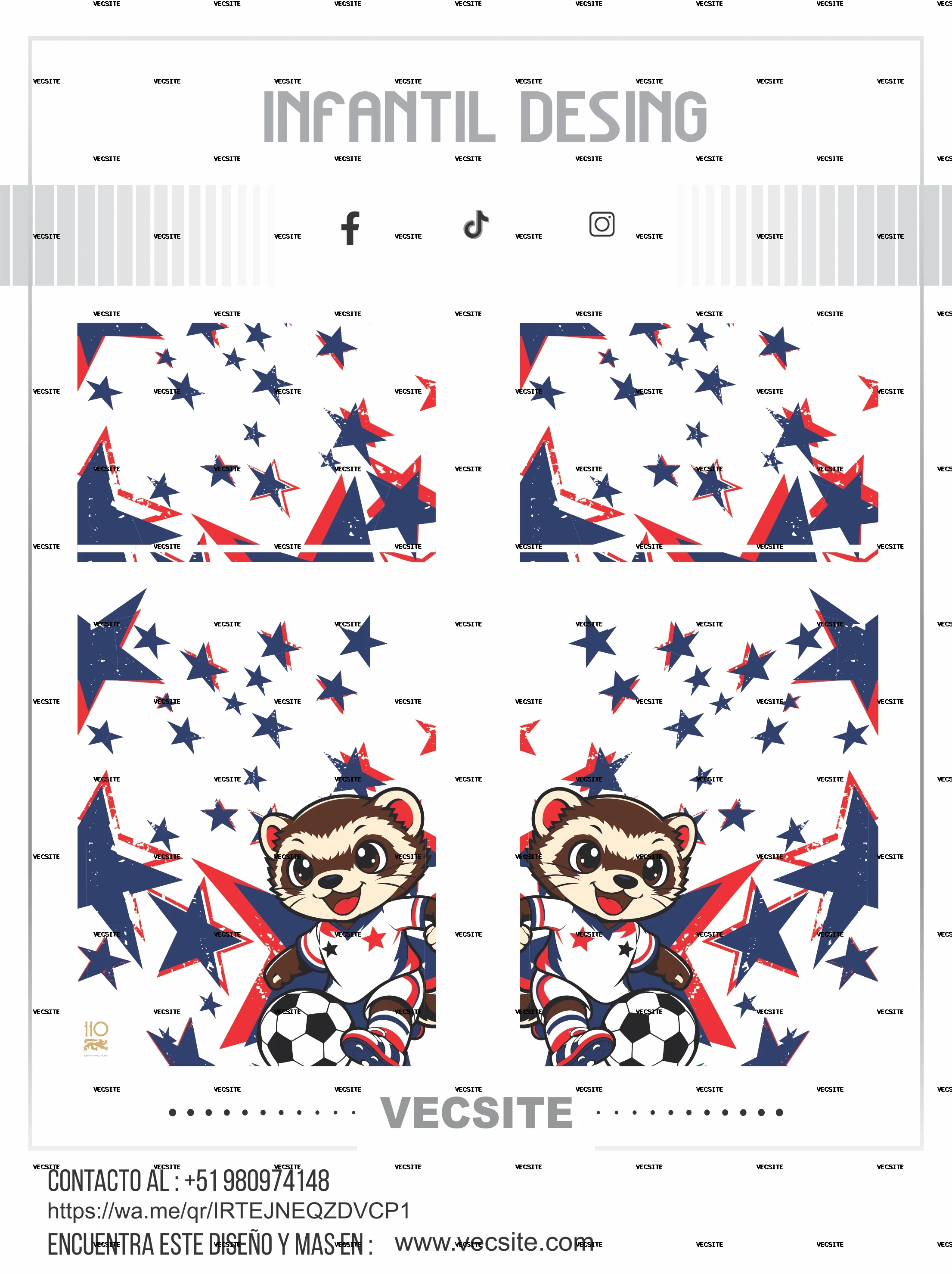 infantil desing sport