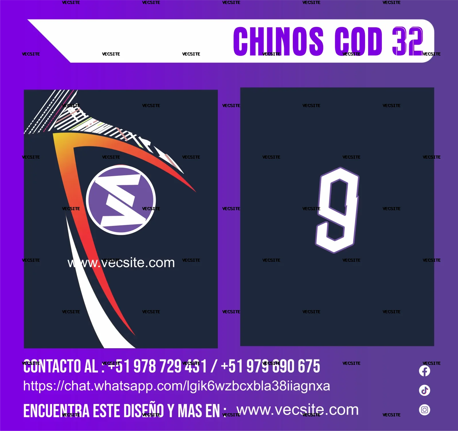 CHINOS COD 32
