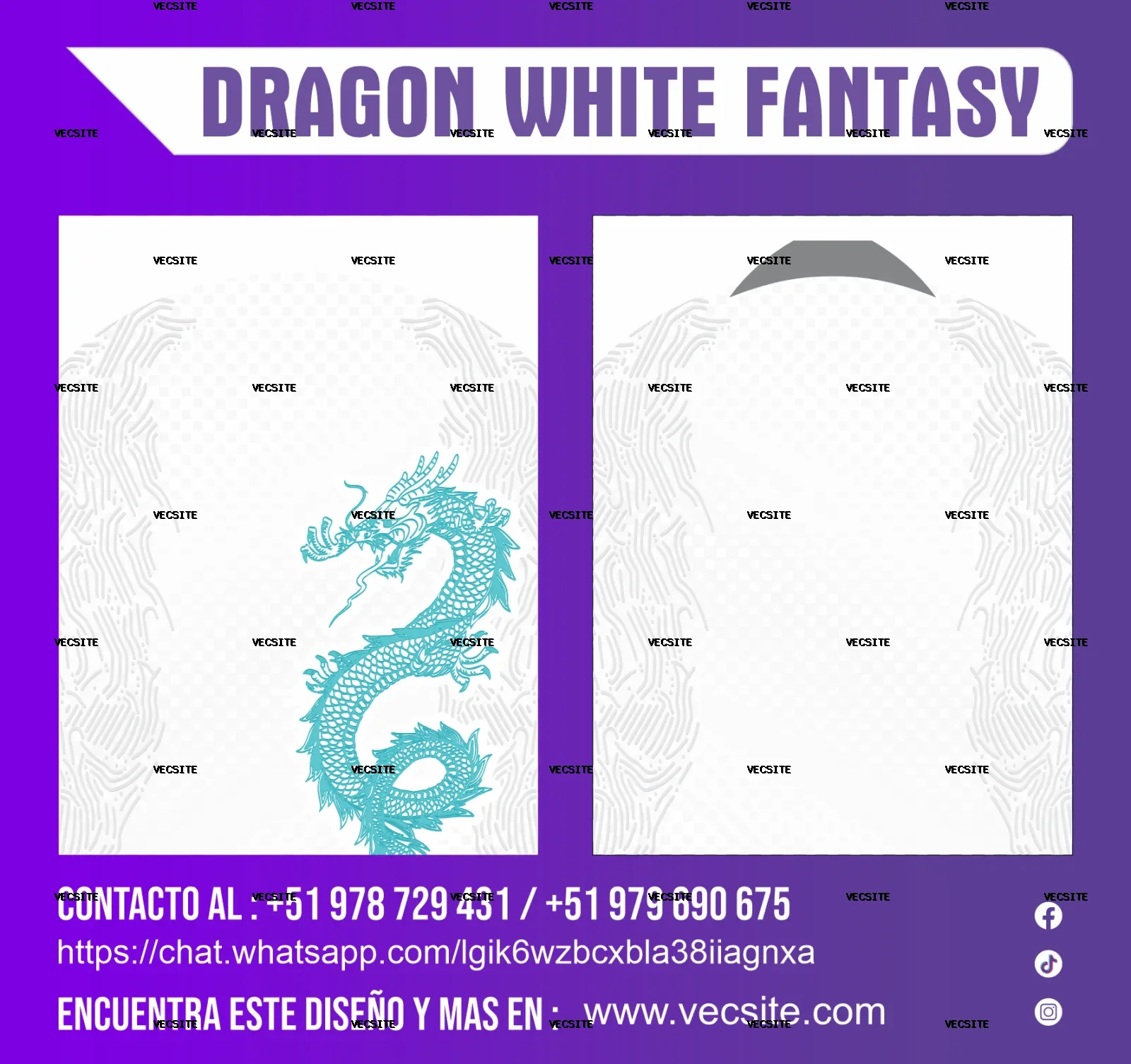 DRAGON WHITE FANTASY