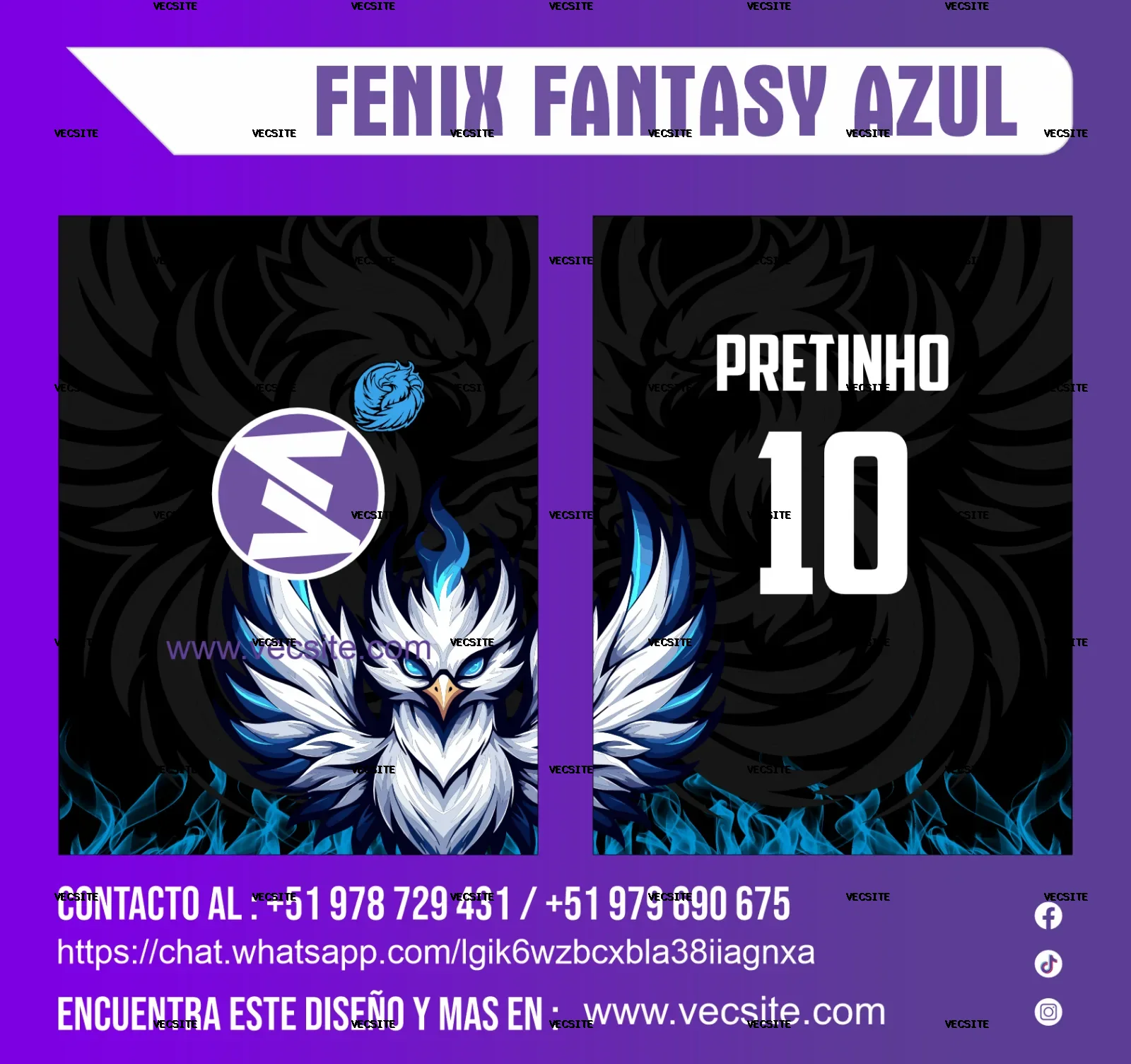 FENIX FANTASY AZUL
