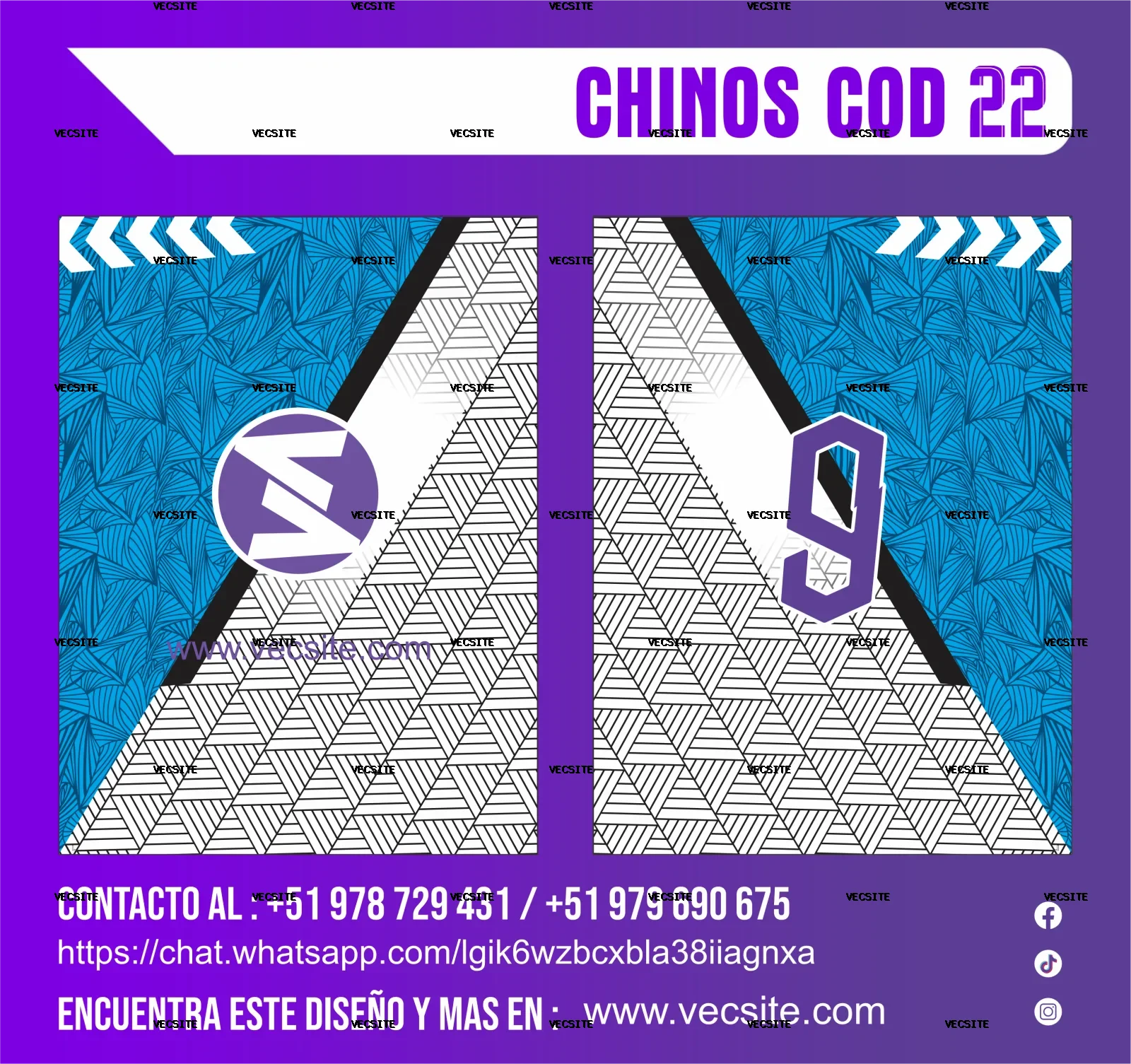 CHINOS COD 22