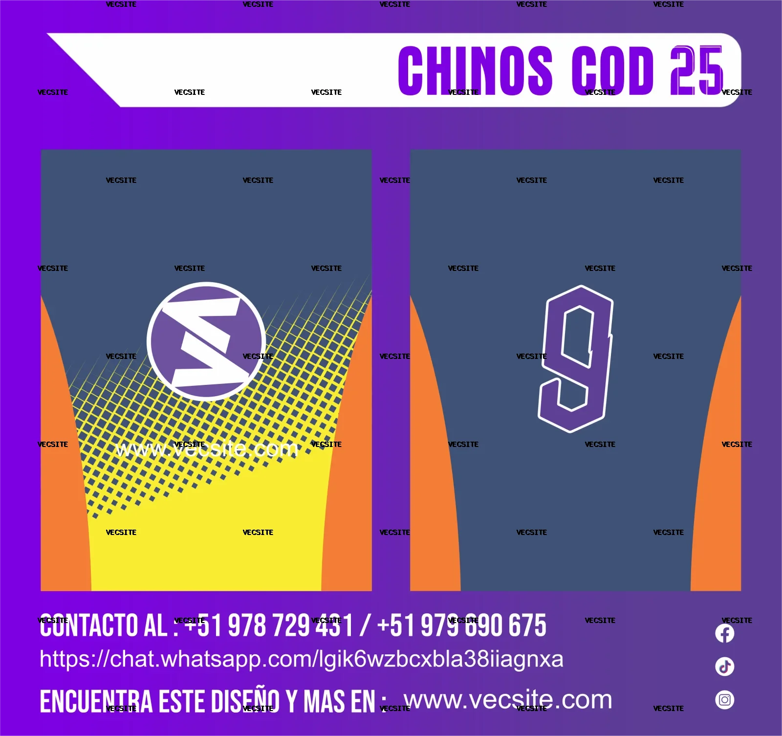 CHINOS COD 25