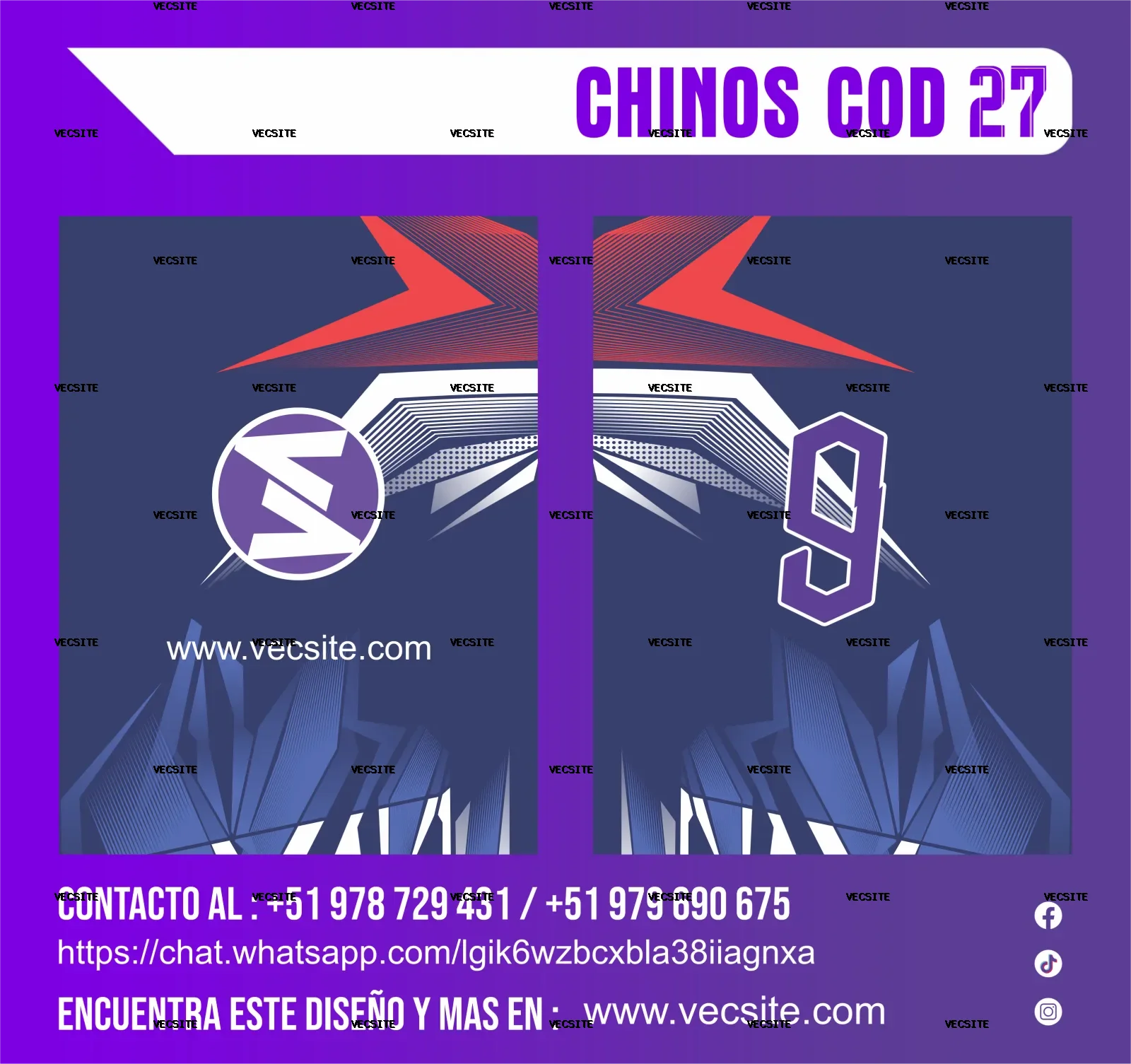 CHINOS COD 27