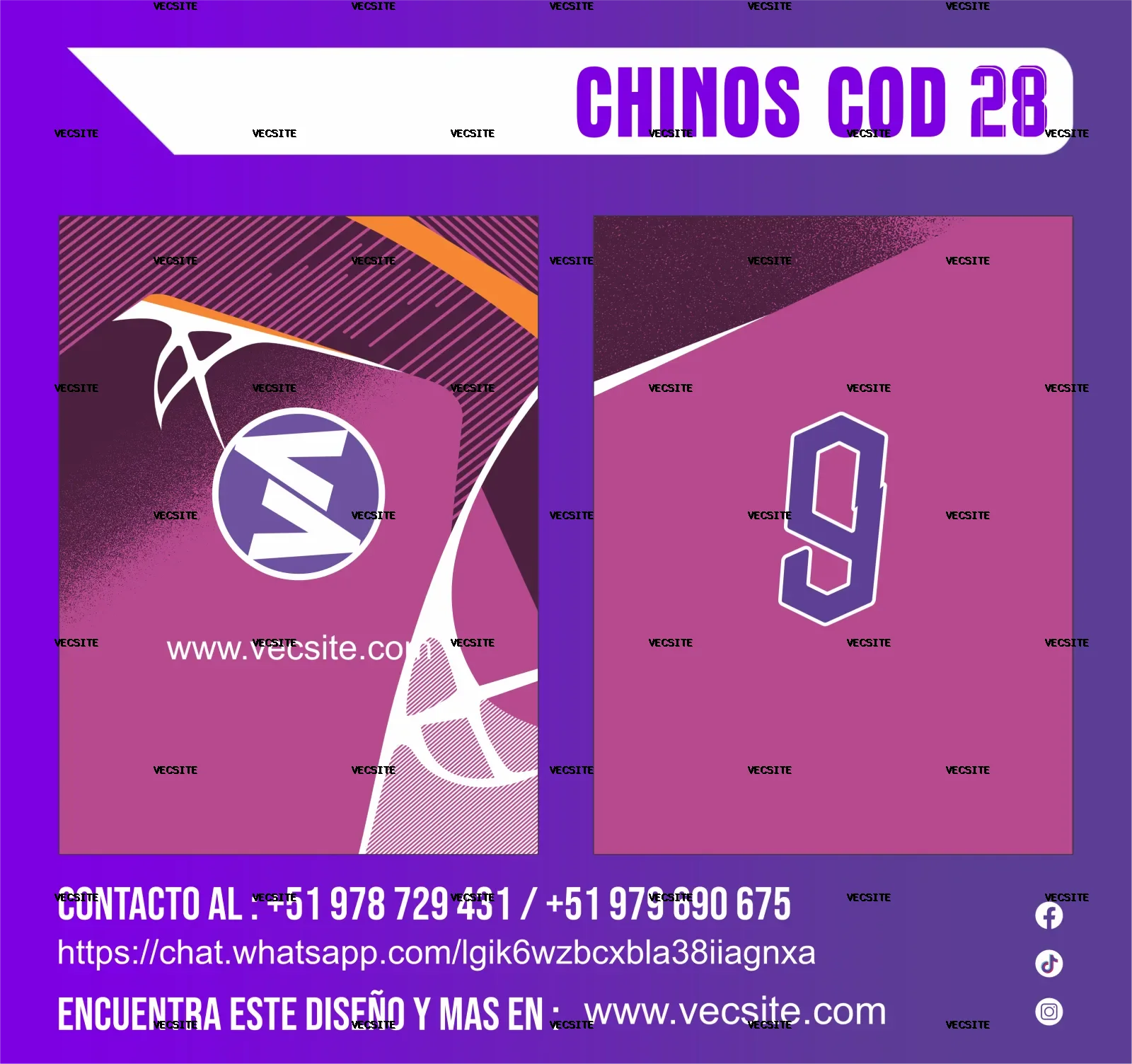 CHINOS COD 28