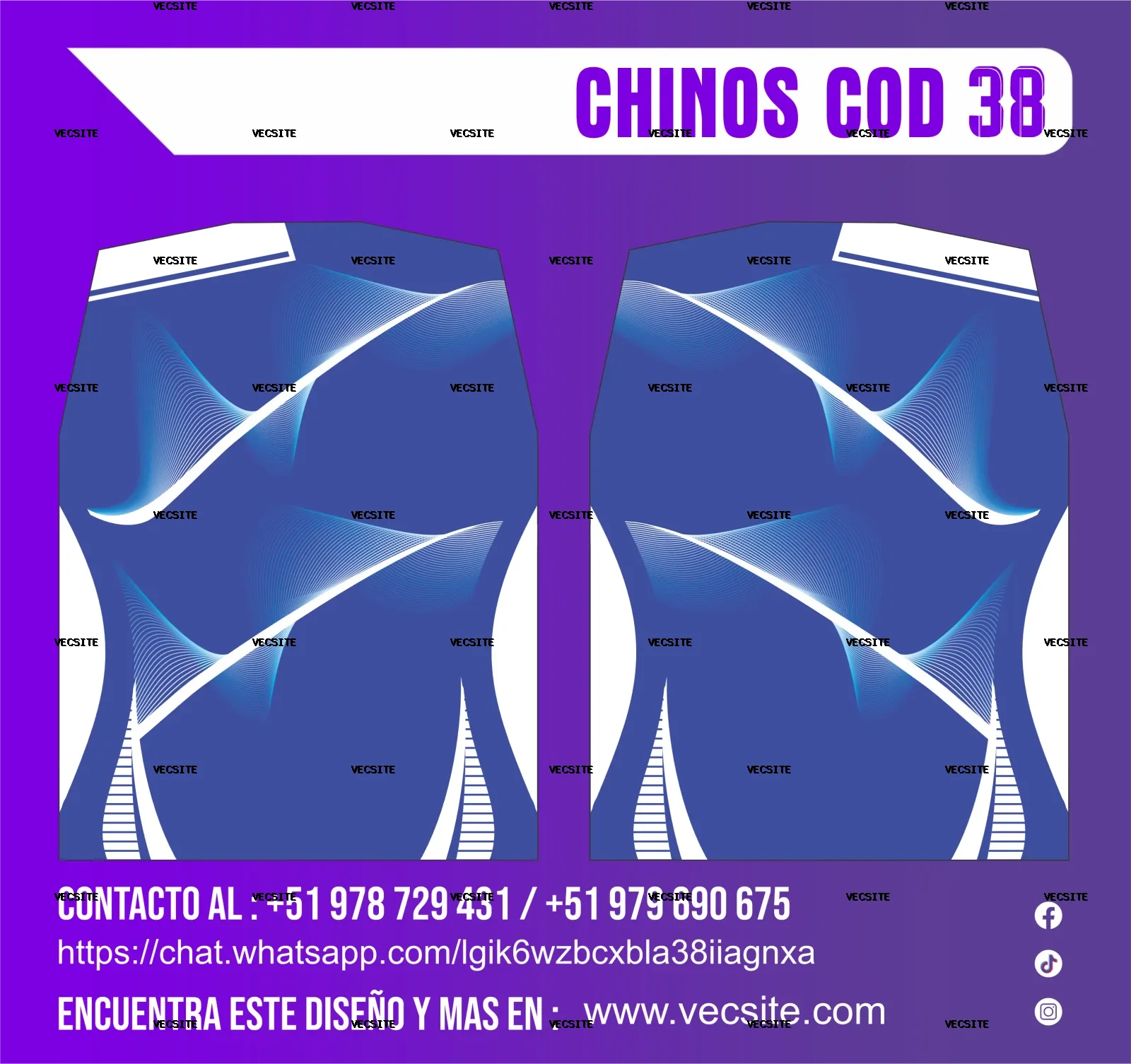 CHINOS COD 38