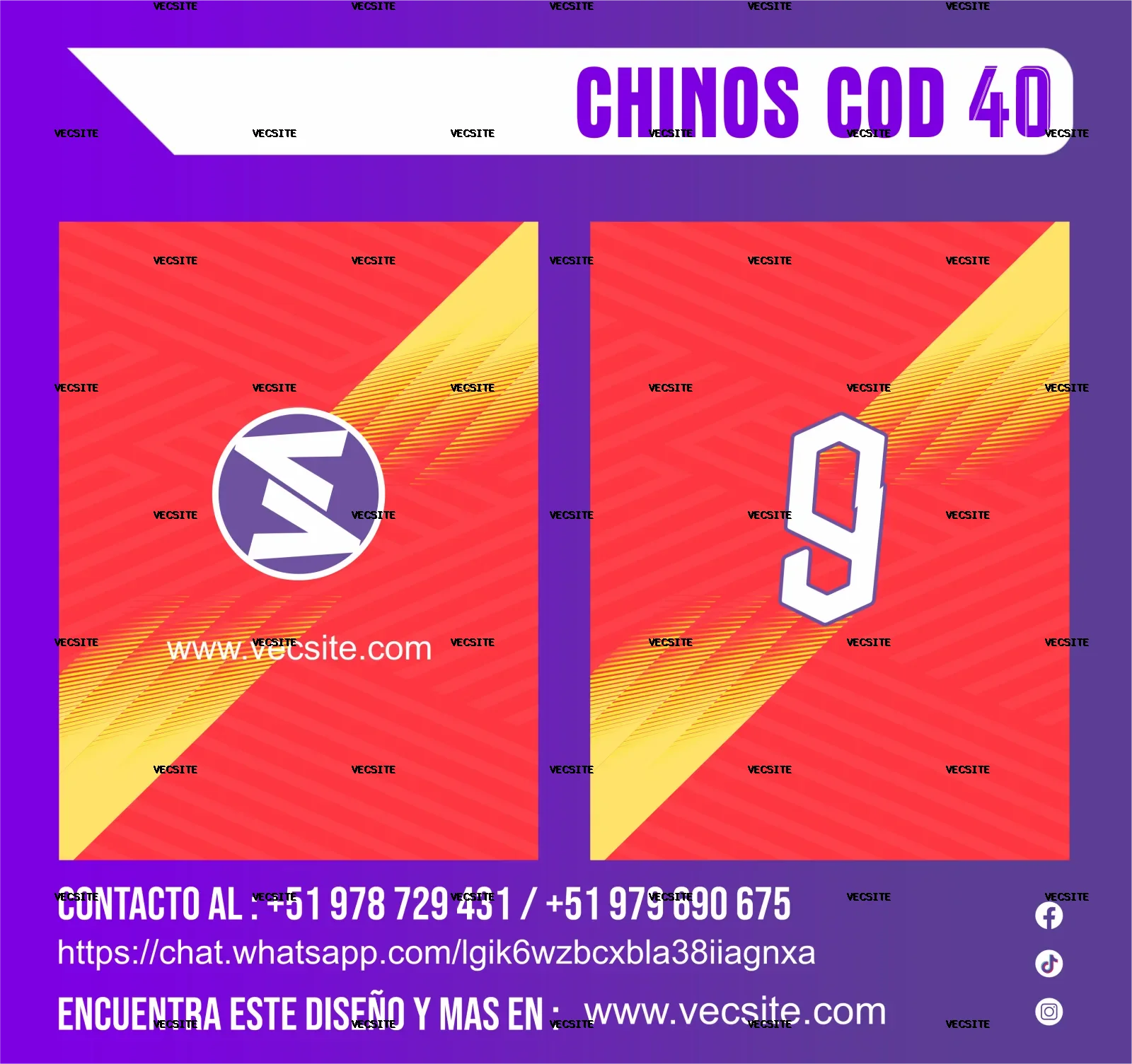 CHINOS COD 40