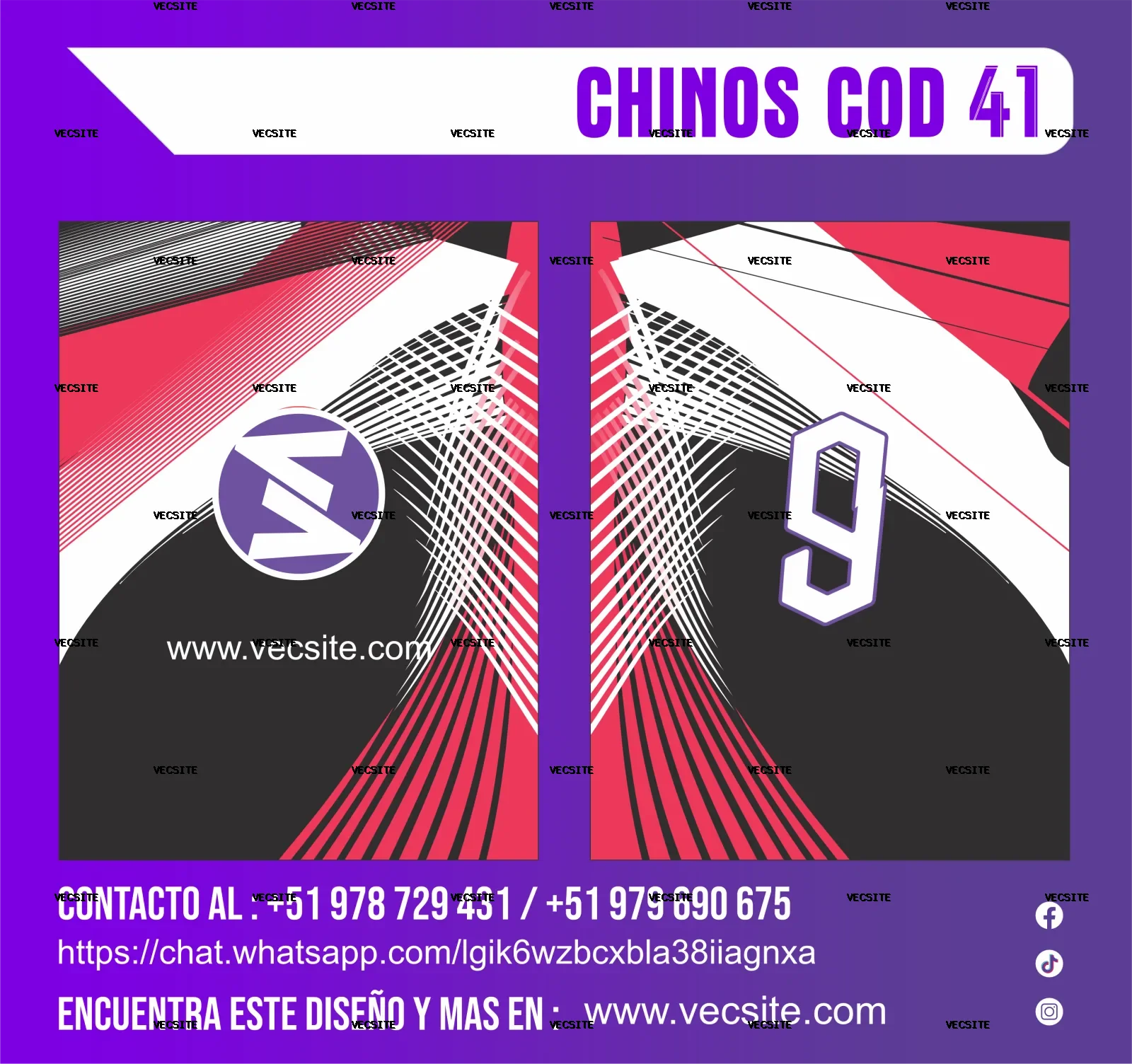 CHINOS COD 41