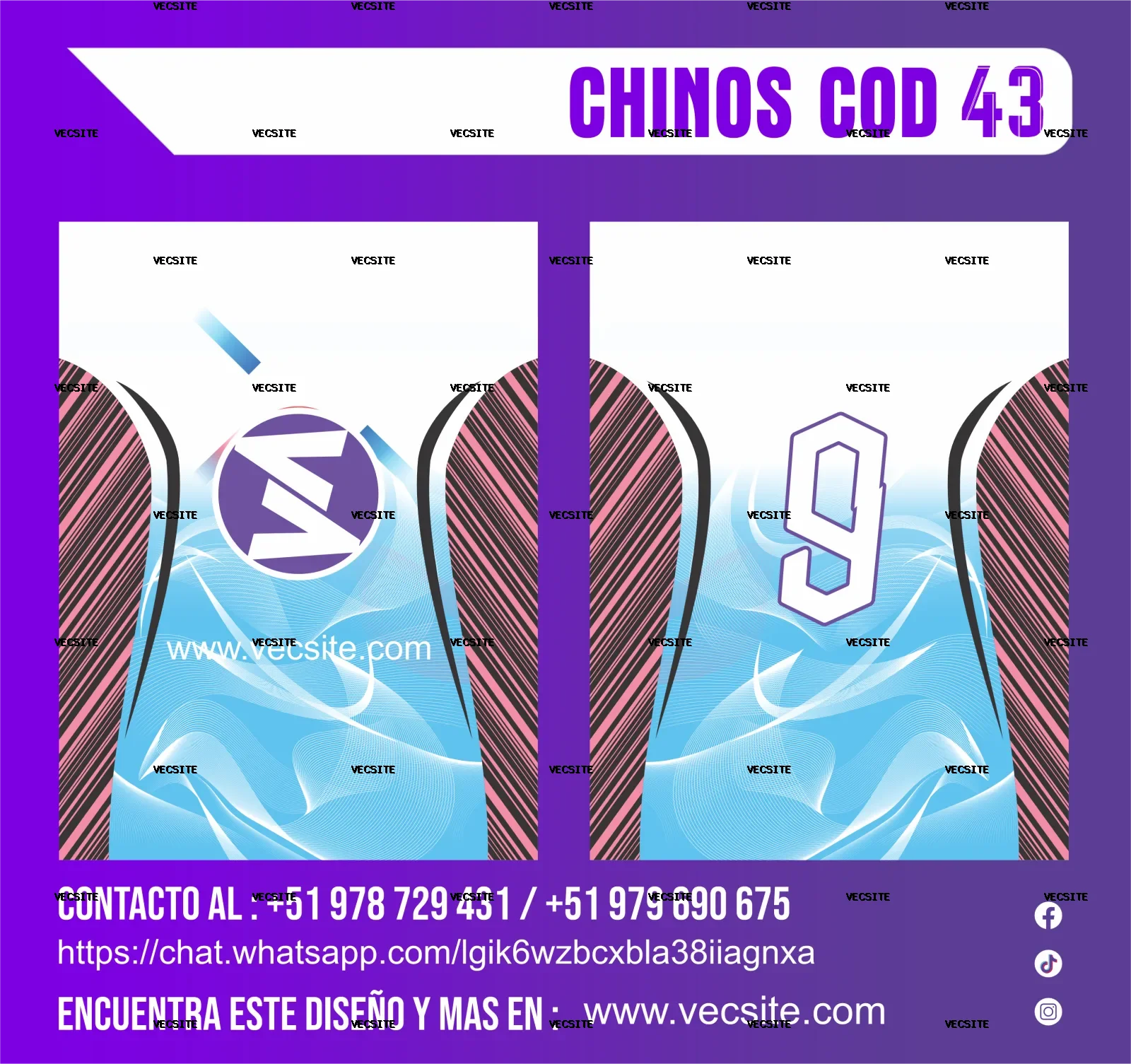 CHINOS COD 43