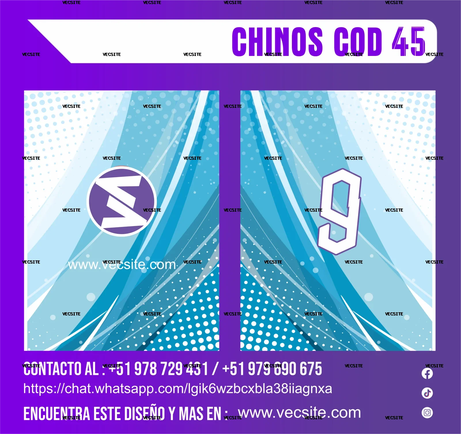 CHINOS COD 45