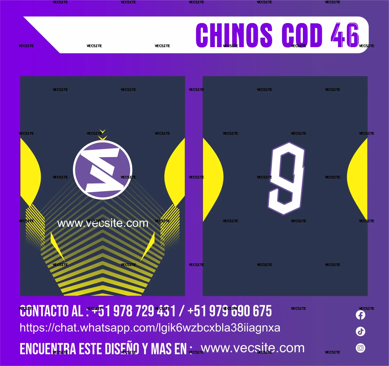 CHINOS COD 46