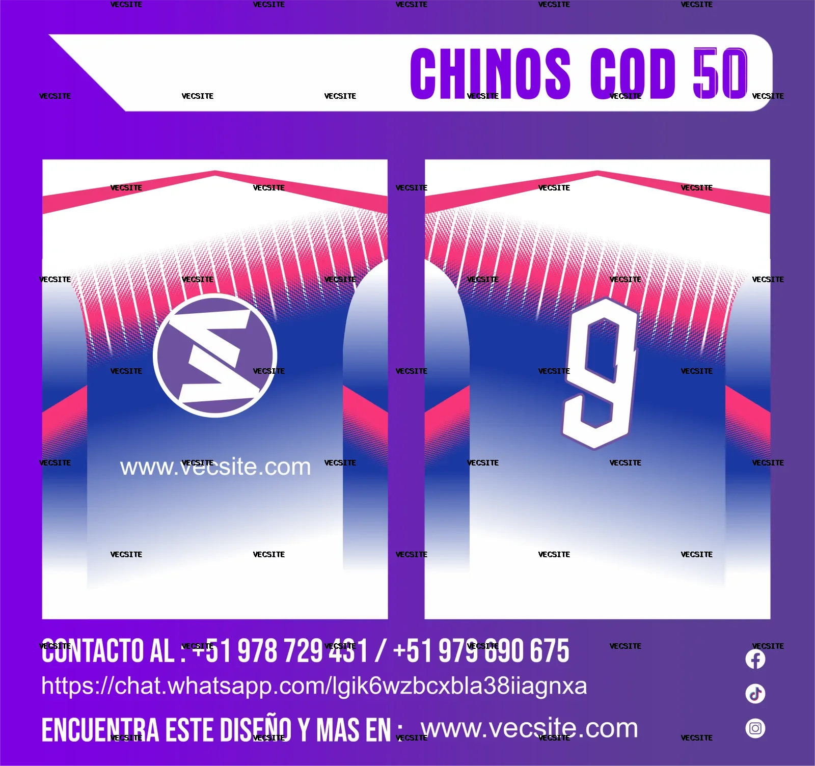 CHINOS COD 50