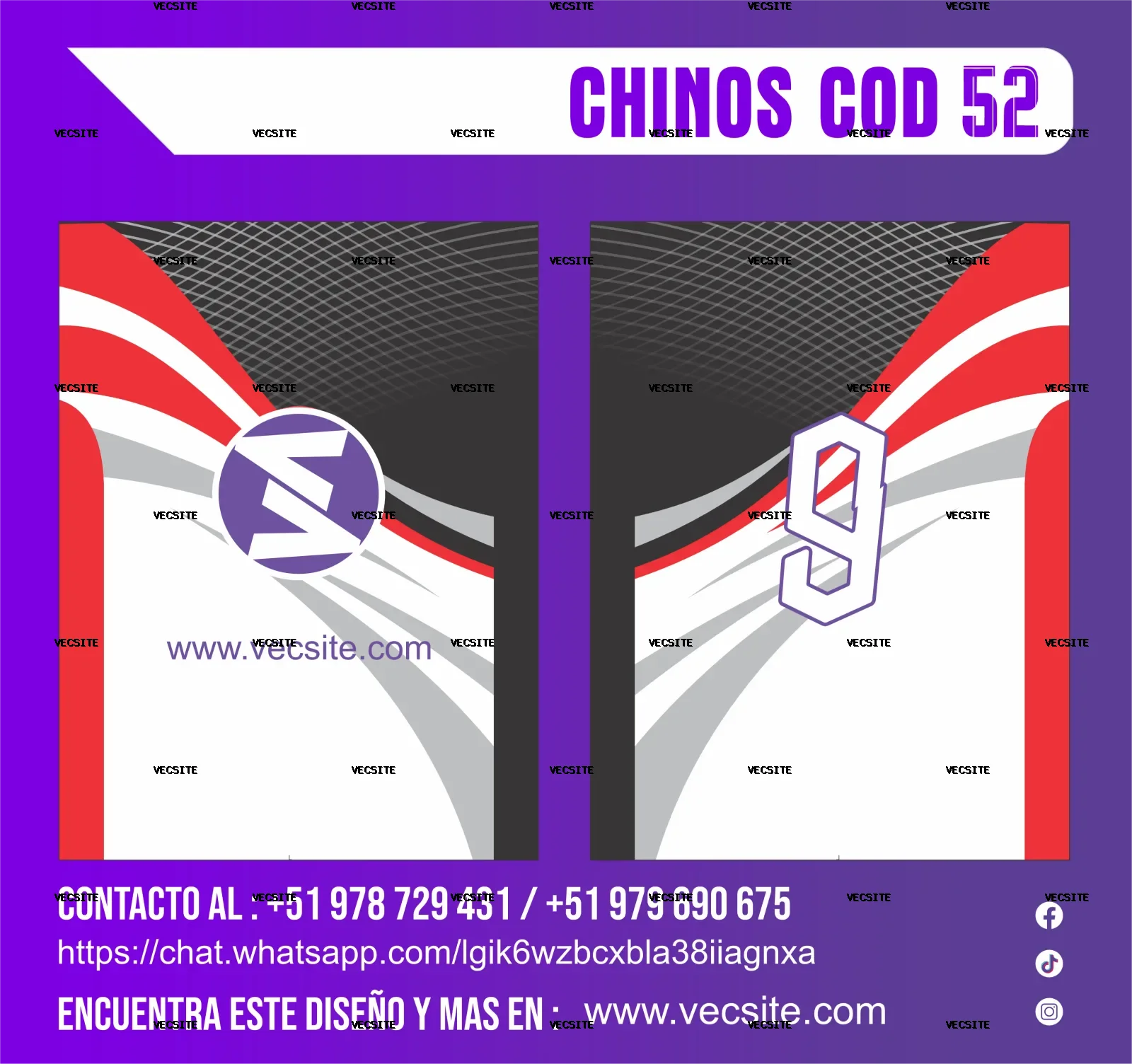 CHINOS COD 52