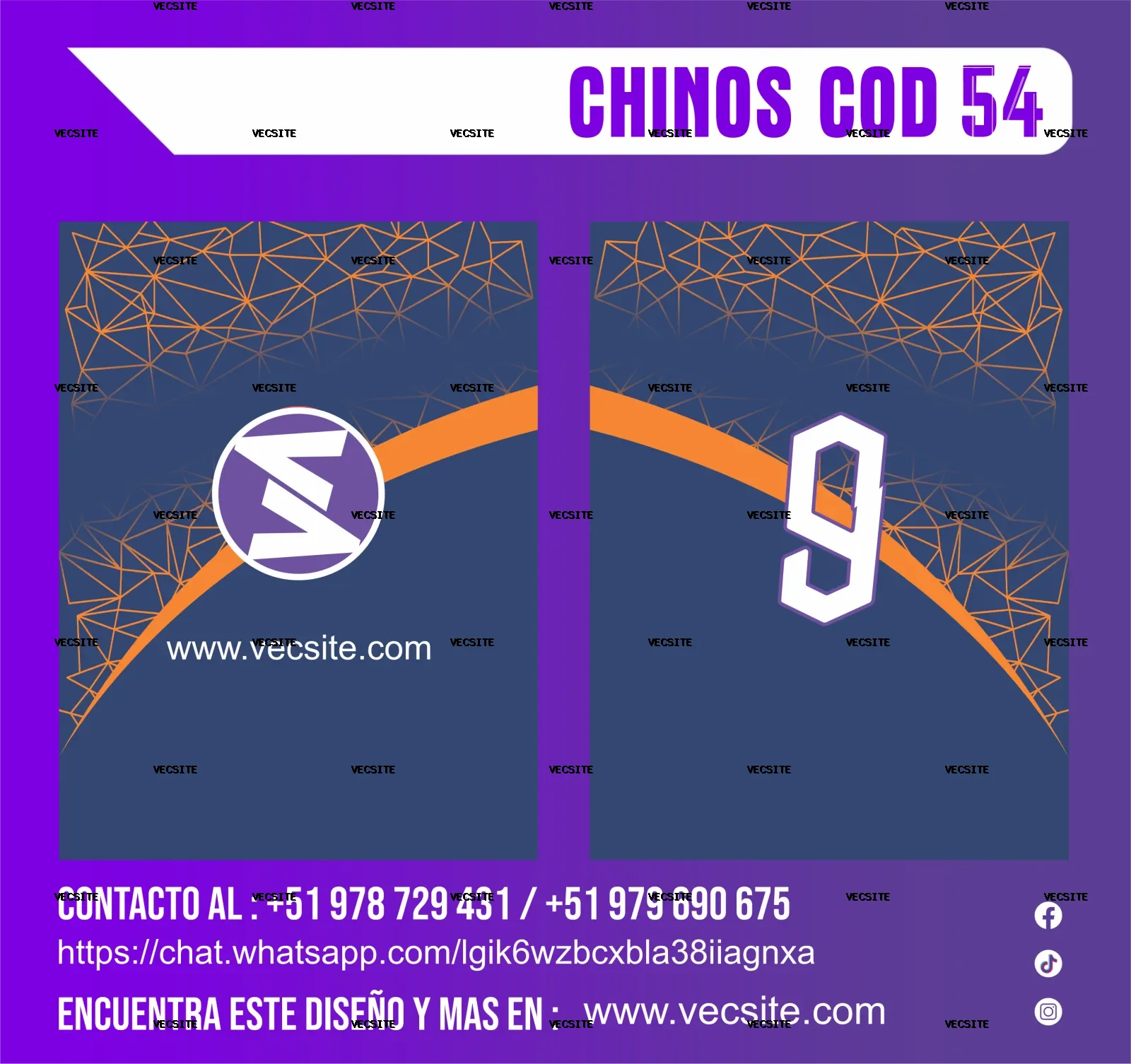 CHINOS COD 54