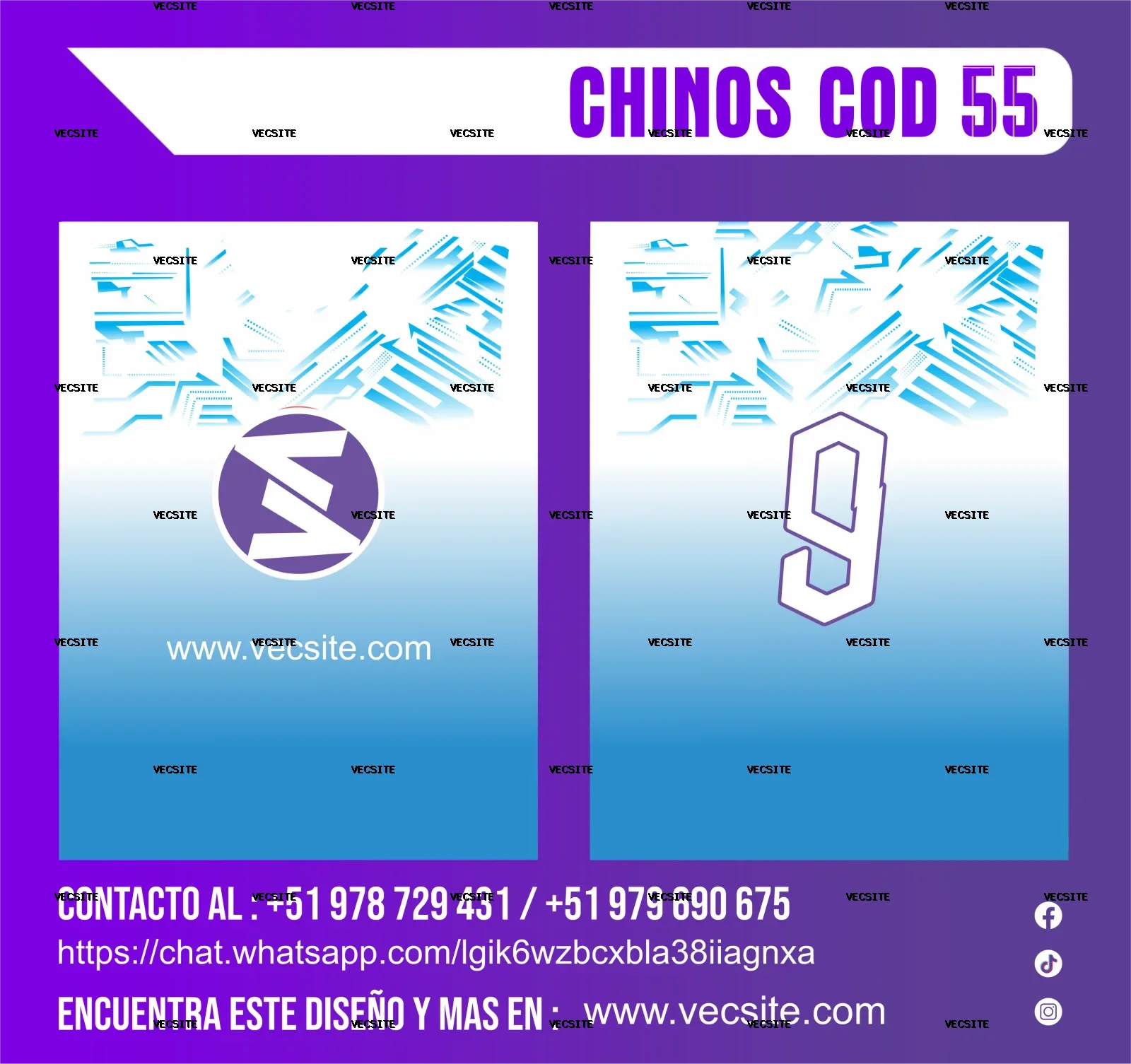 CHINOS COD 55