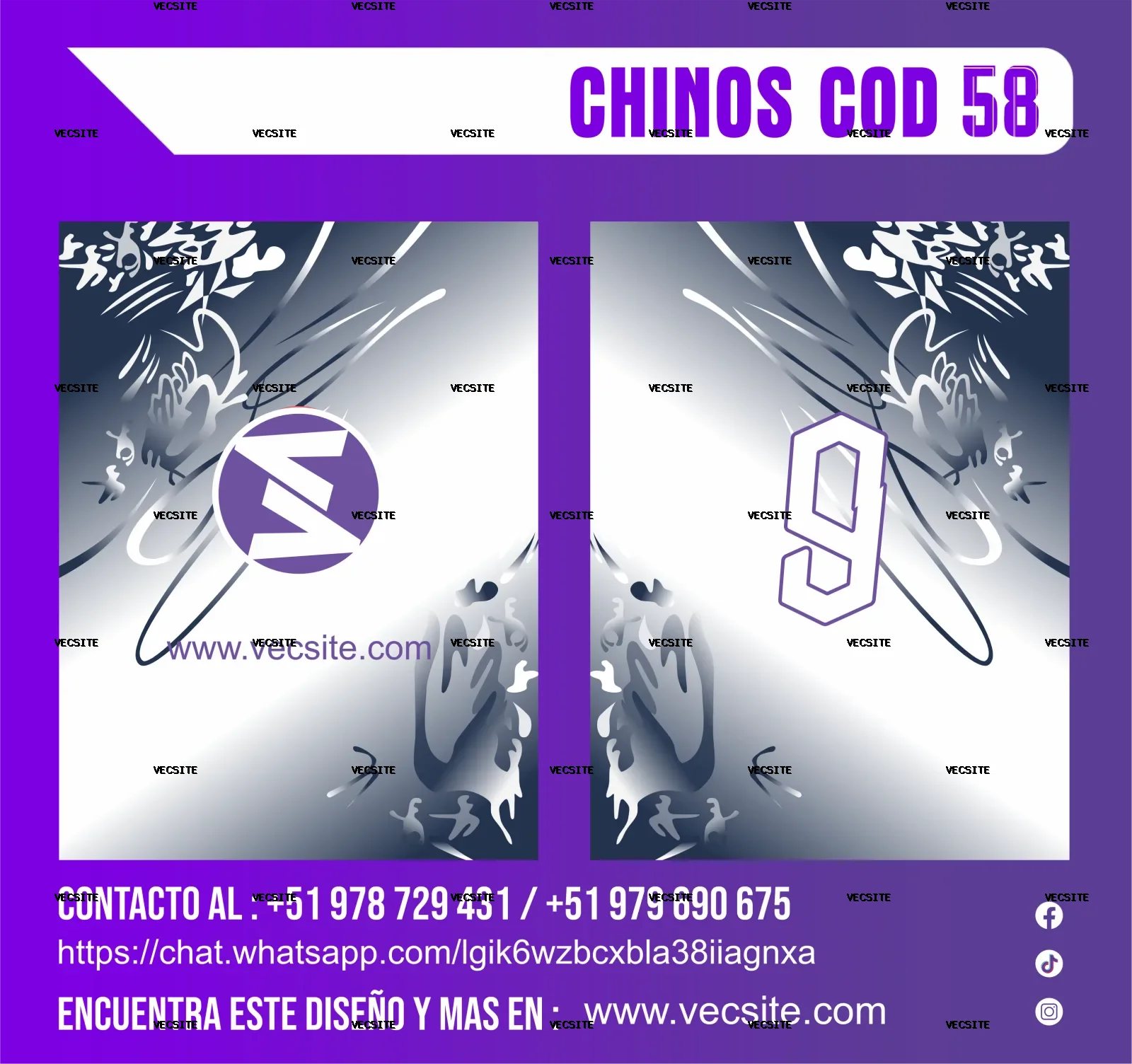 CHINOS COD 58