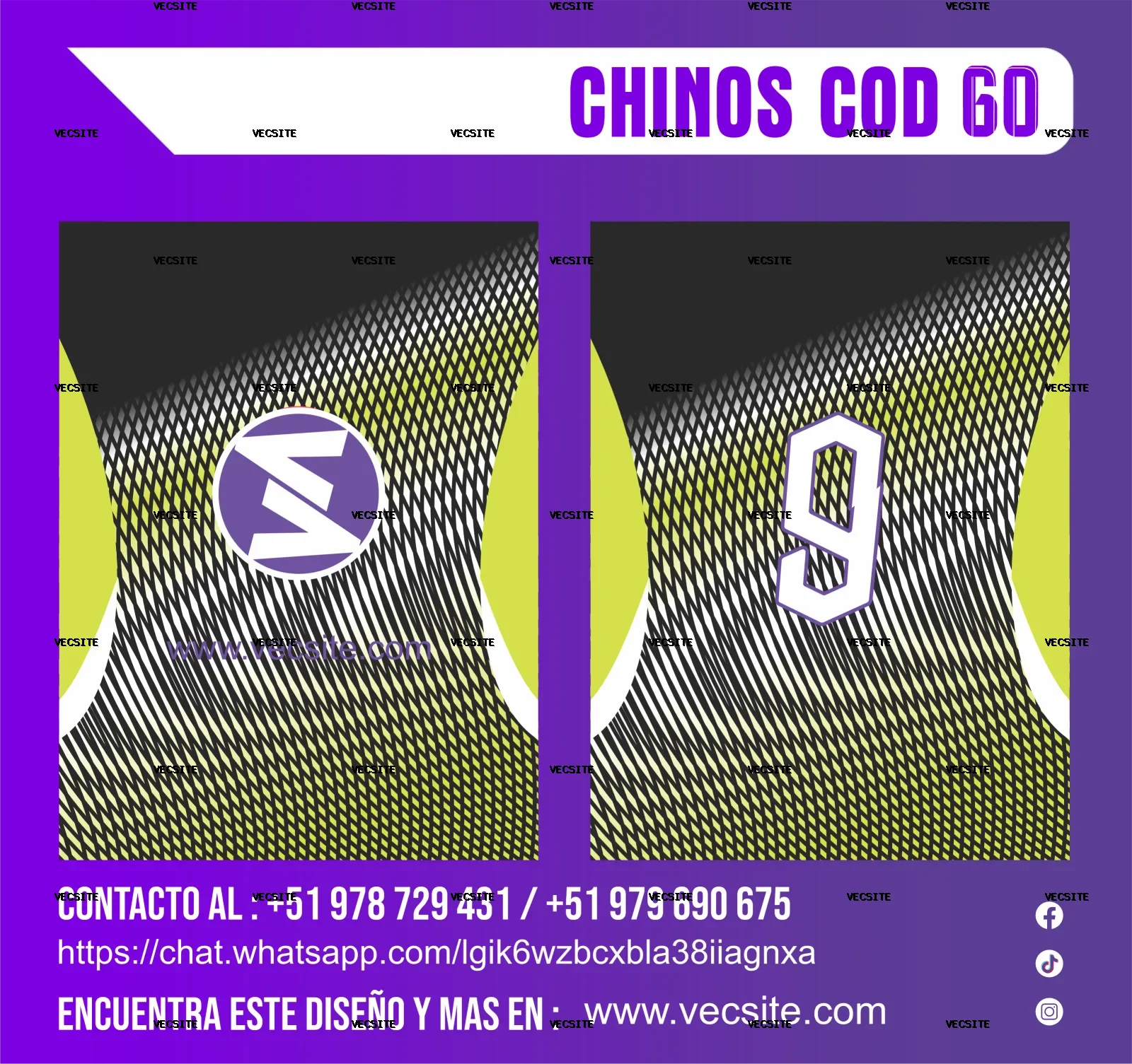 CHINOS COD 60