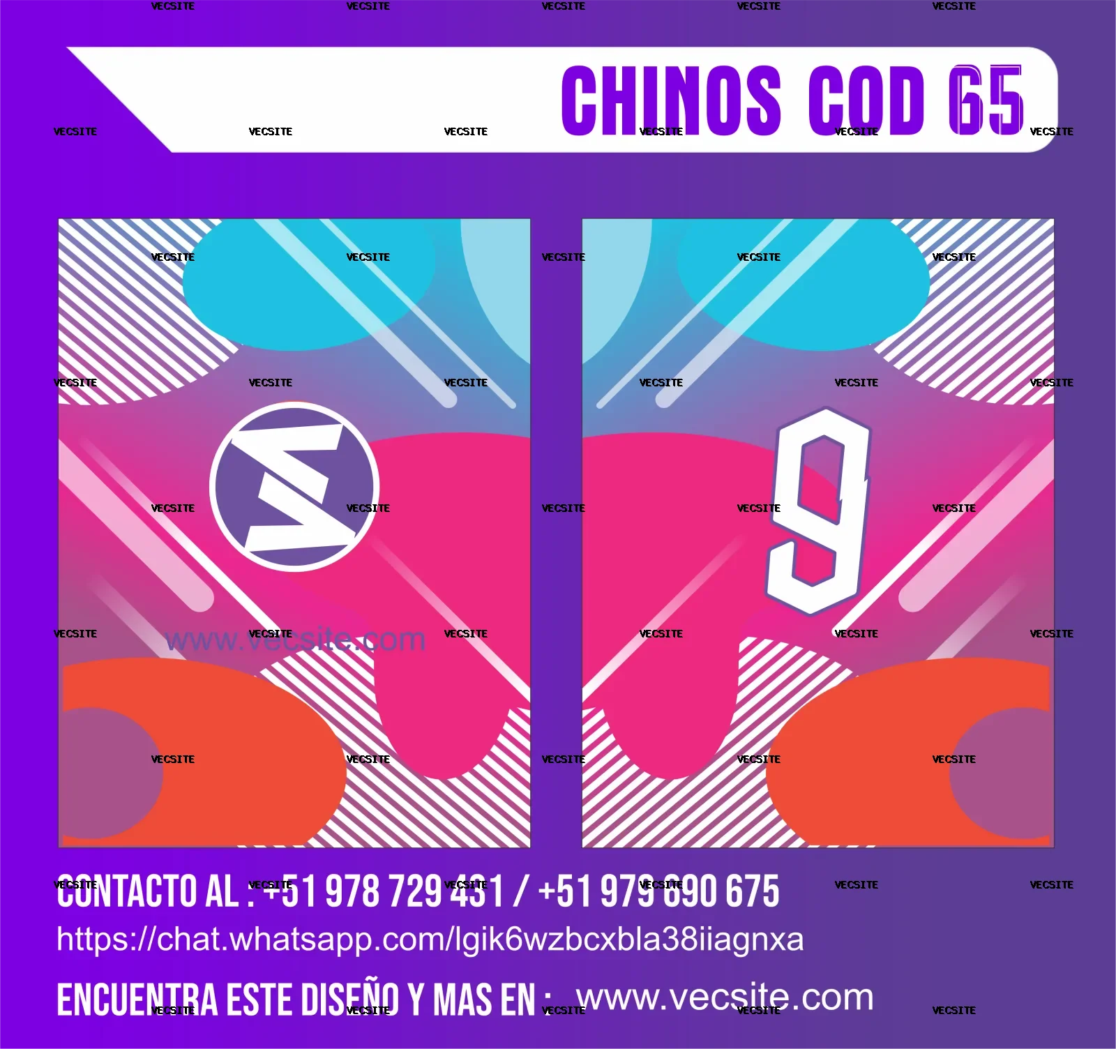 CHINOS COD 65