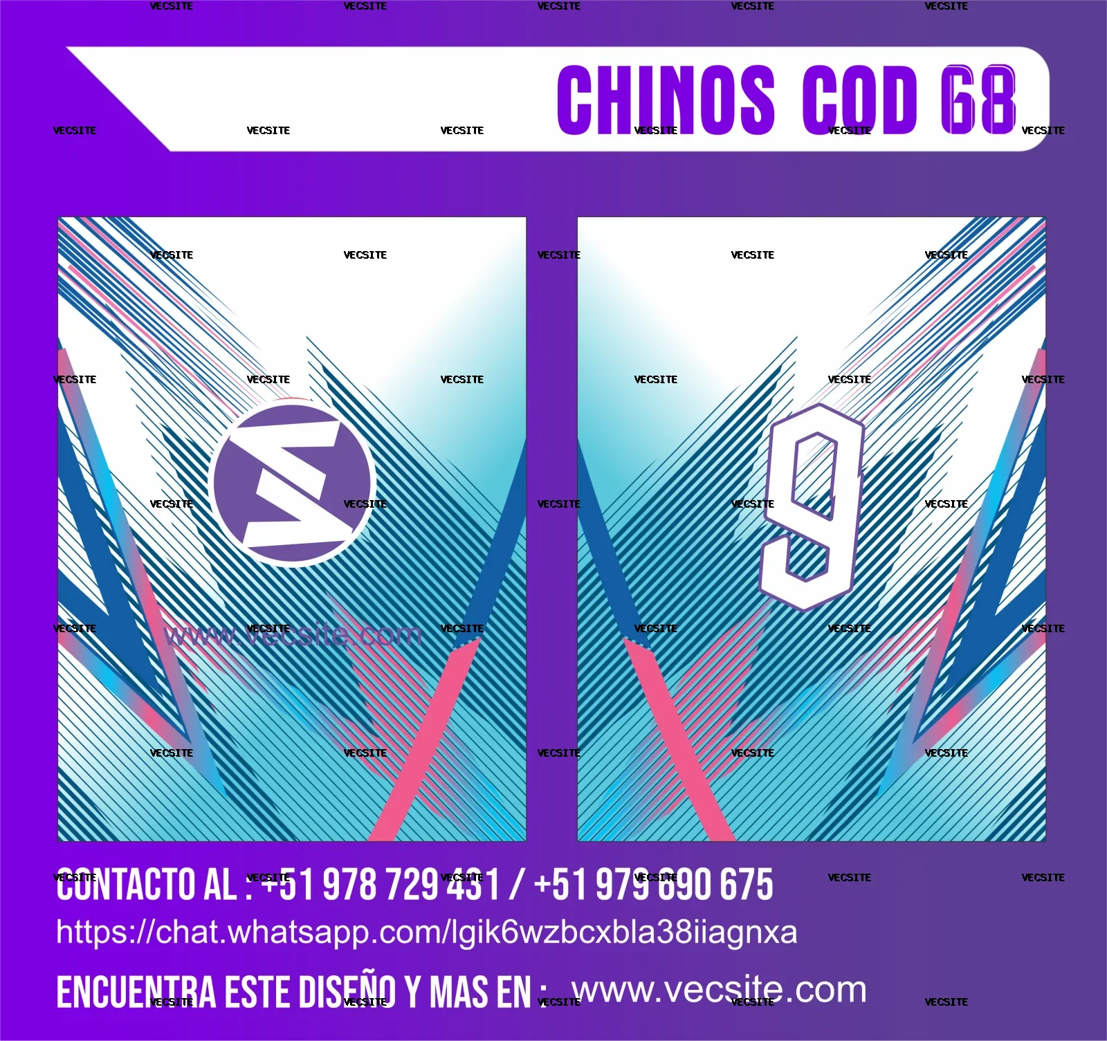 CHINOS COD 68