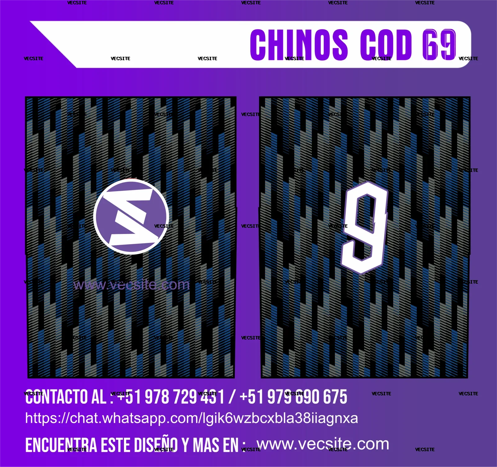 CHINOS COD 69