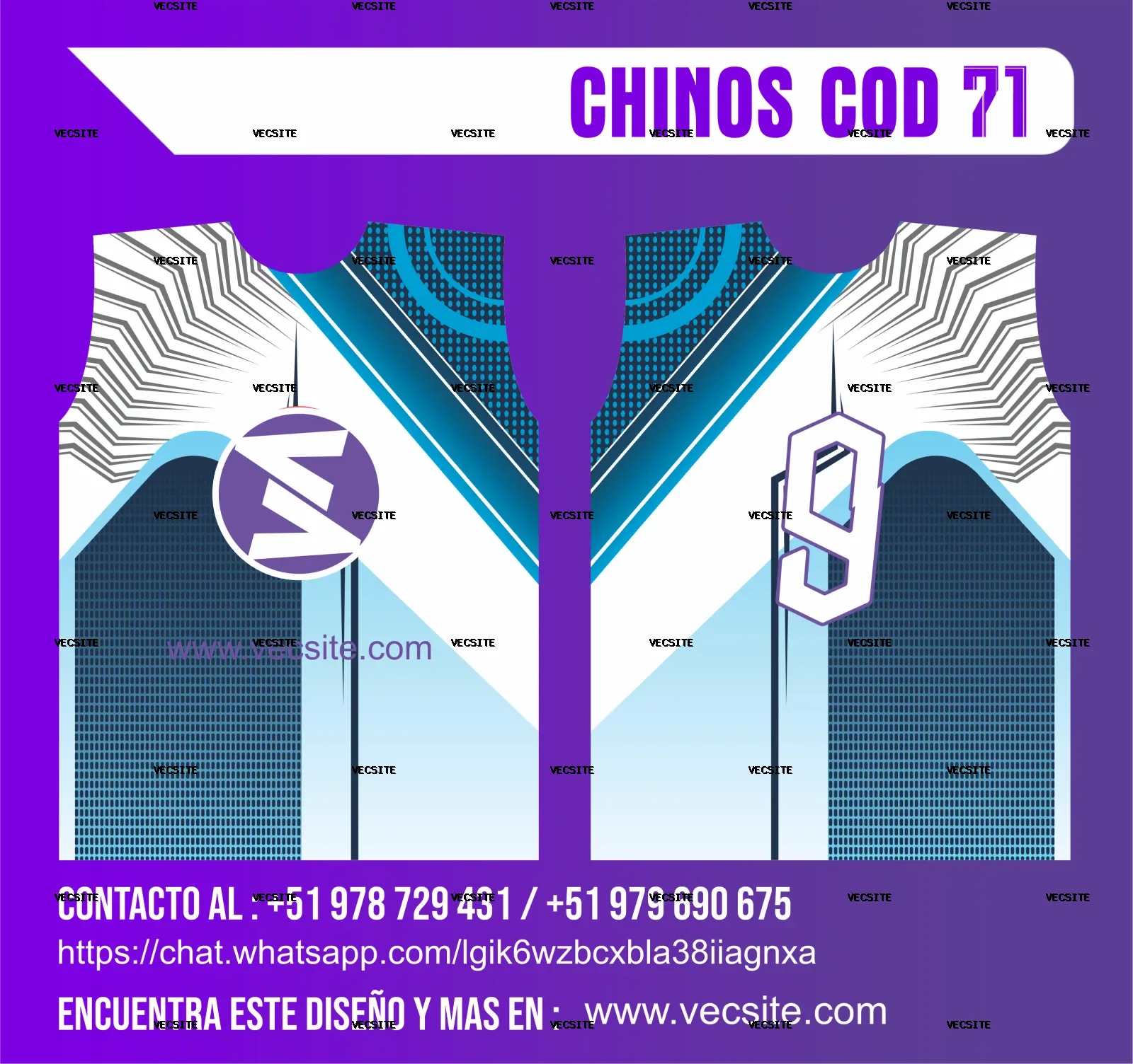 CHINOS COD 71
