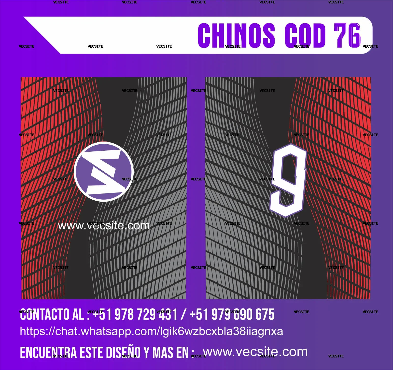 CHINOS COD 76