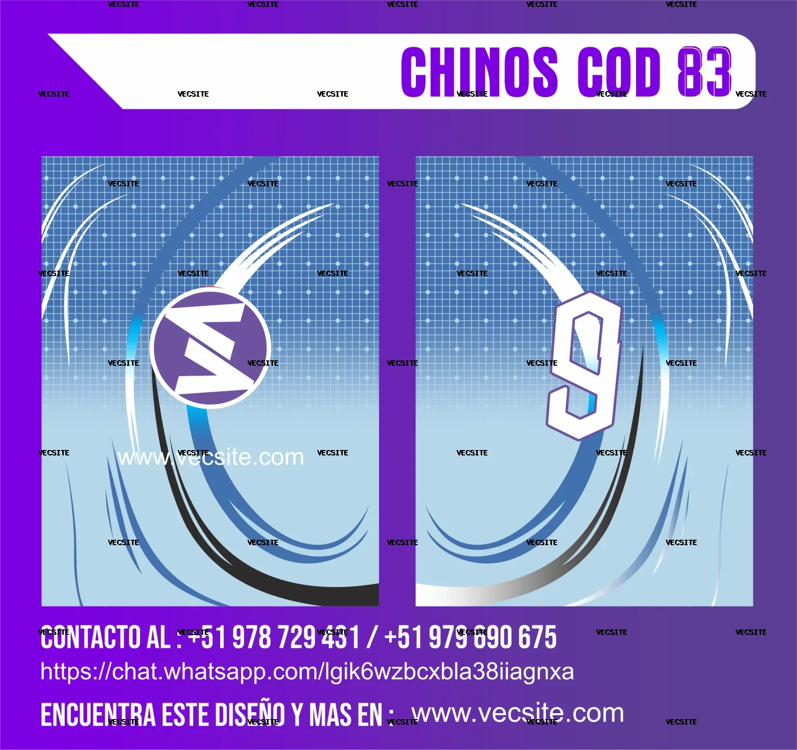 CHINOS COD 83