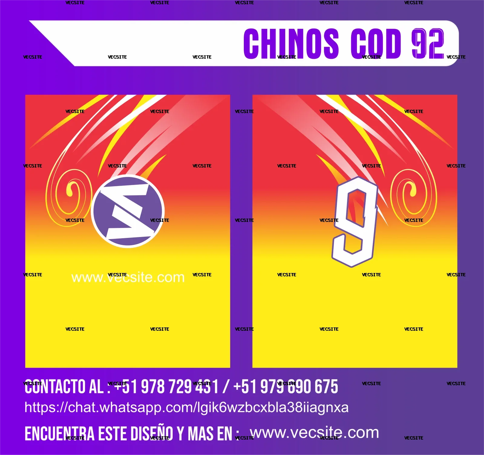 CHINOS COD 92