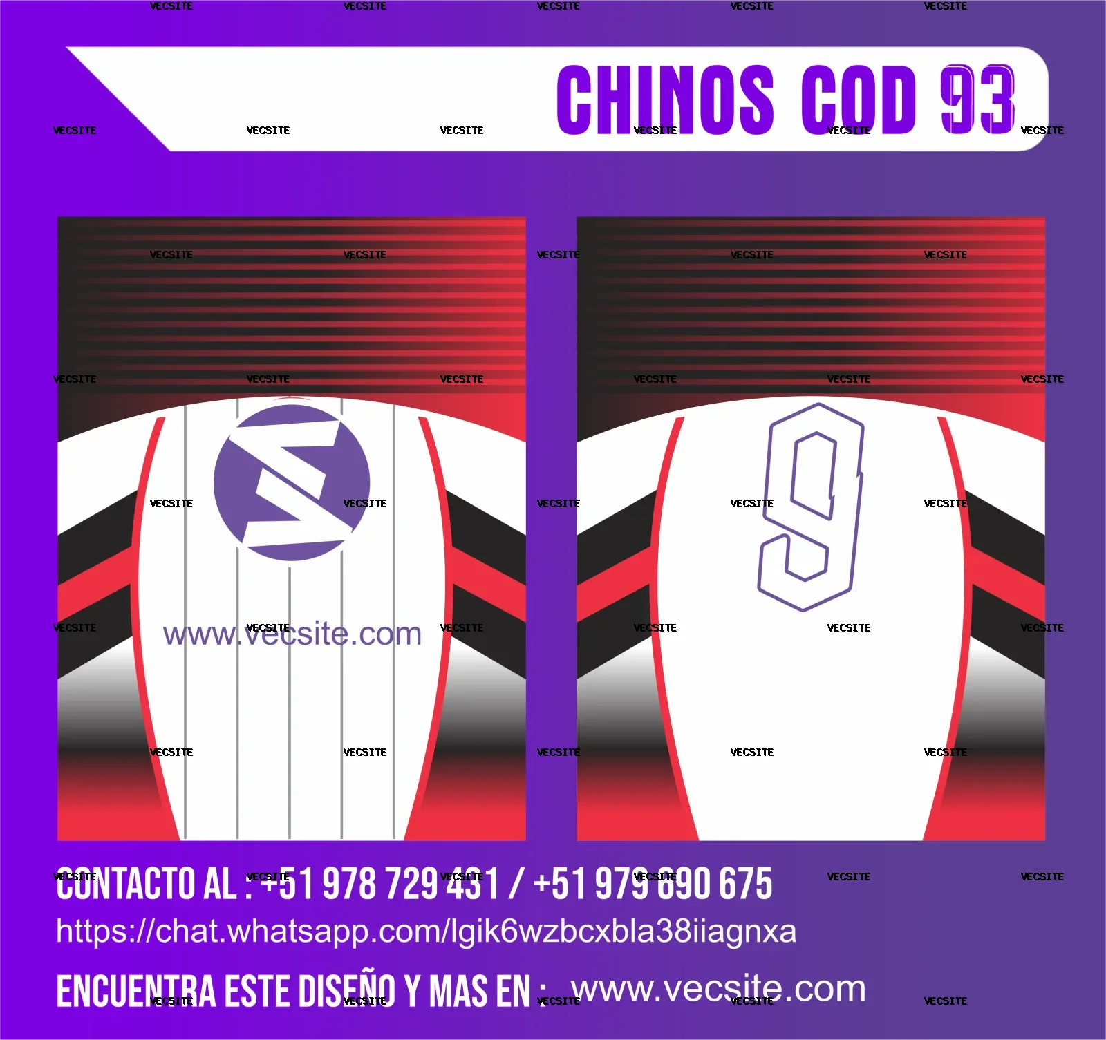 CHINOS COD 93