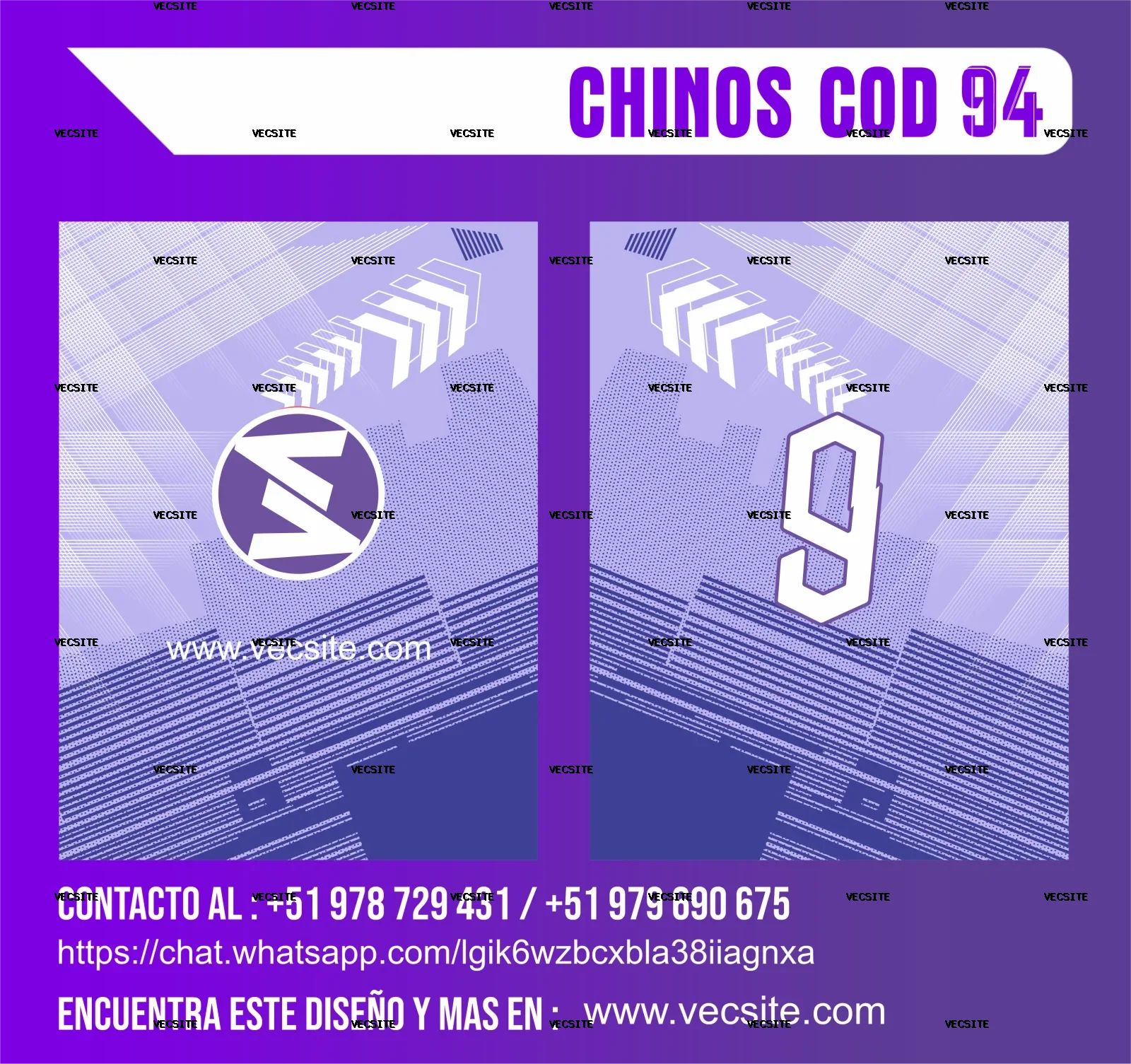 CHINOS COD 94