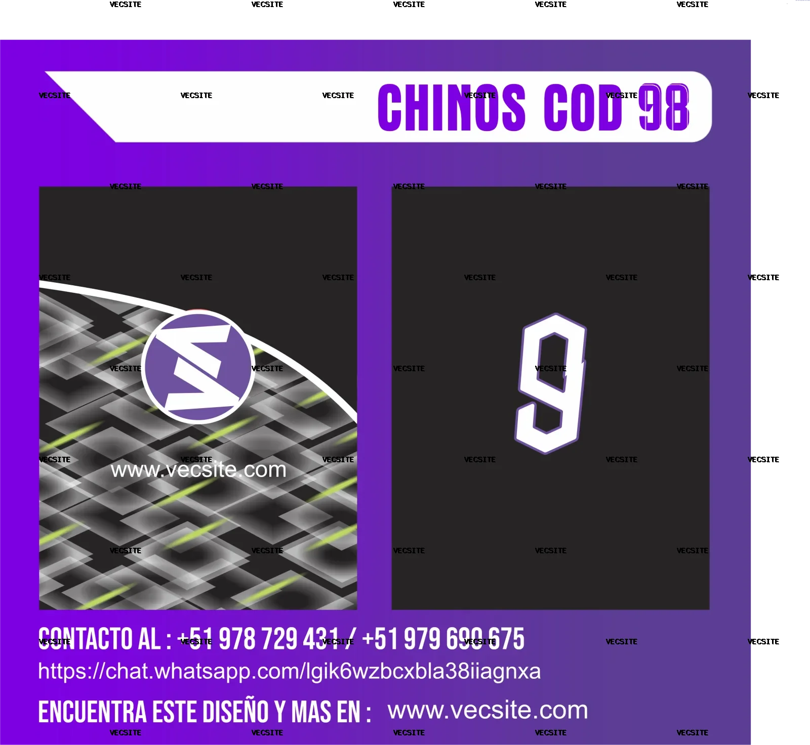 CHINOS COD 98