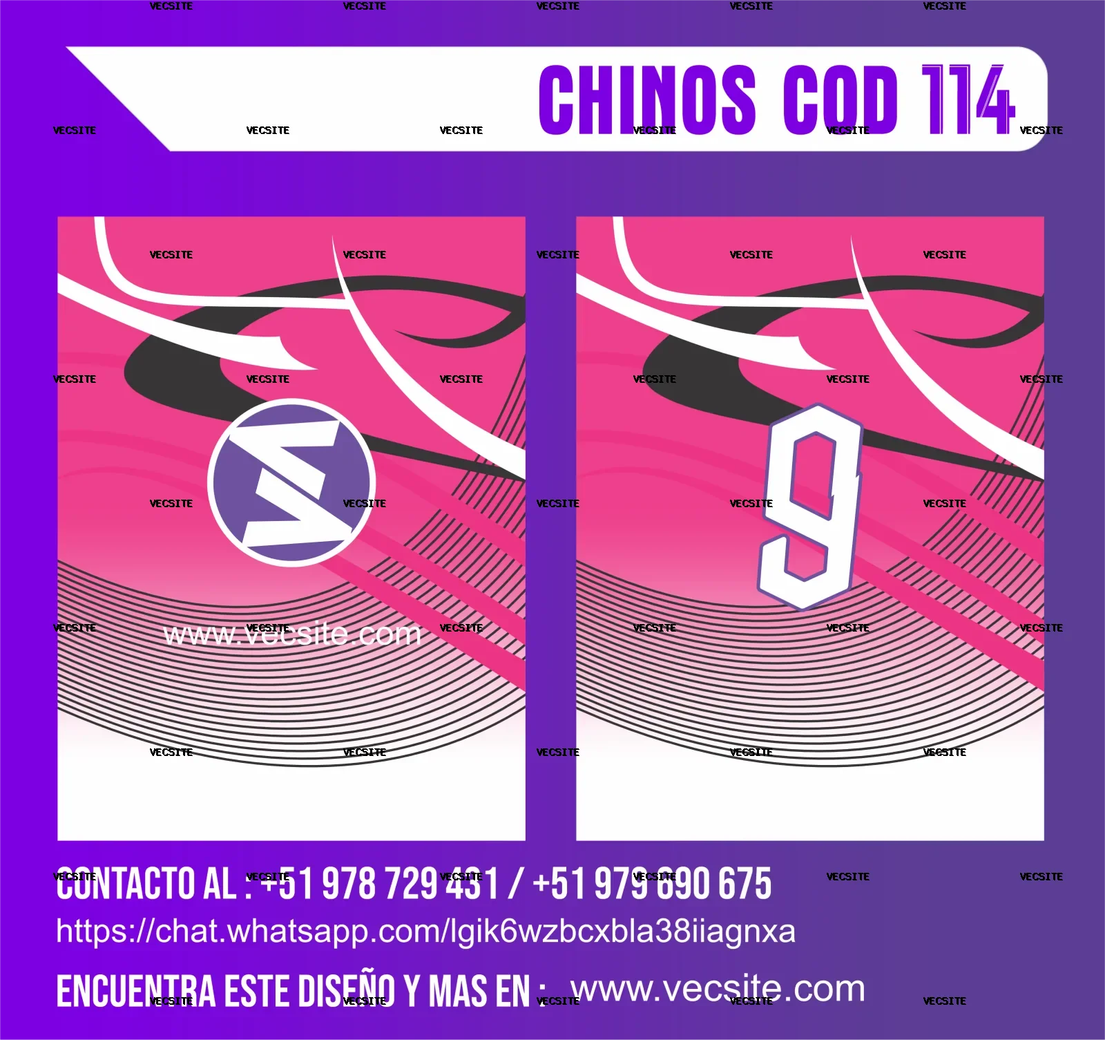 CHINOS COD 114